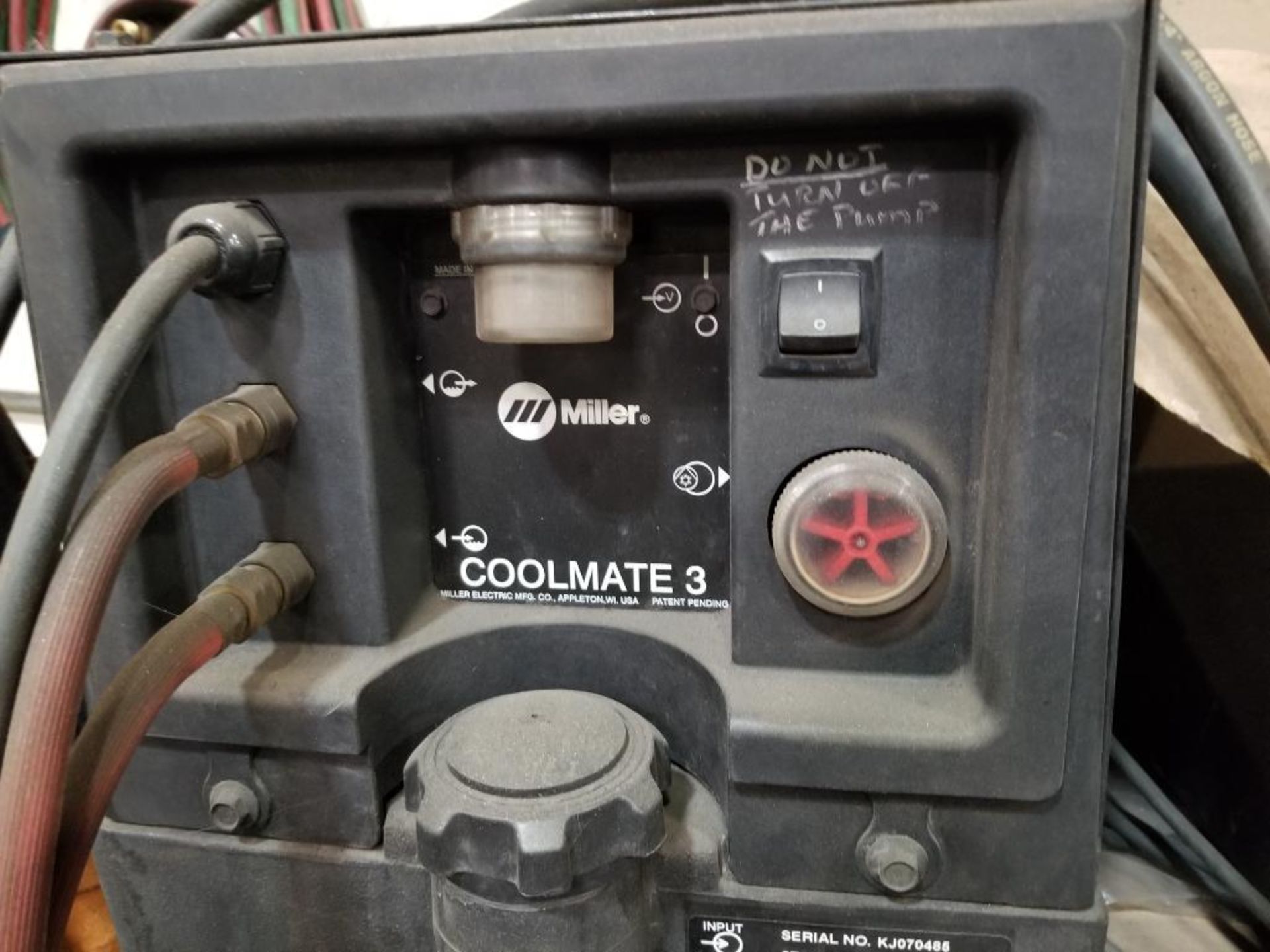 Miller Syncrowave 350 LX CC AC/DC squarewave power source. 115V 1PH. Coolmate 3. - Image 5 of 11