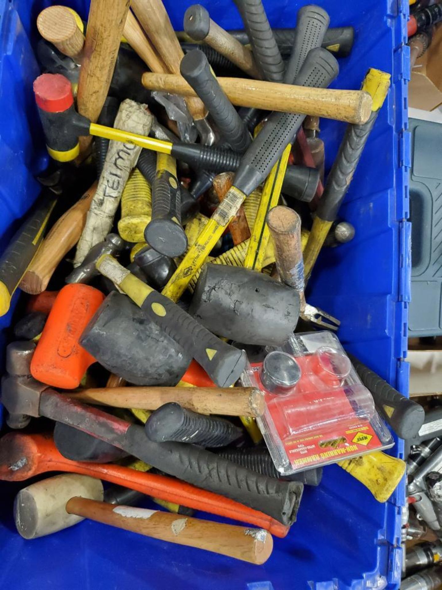 Assorted hand tools. Hammers, mallets. - Image 3 of 4