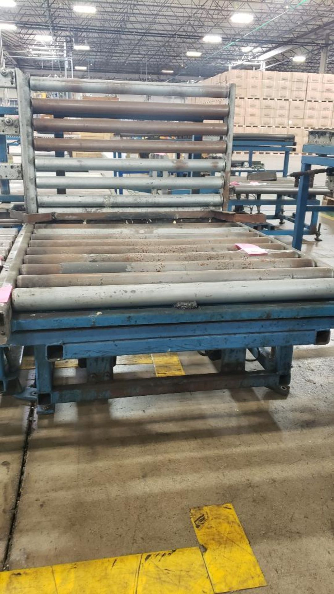 Roller table conveyor section. 34" W x 61" L. - Image 2 of 2