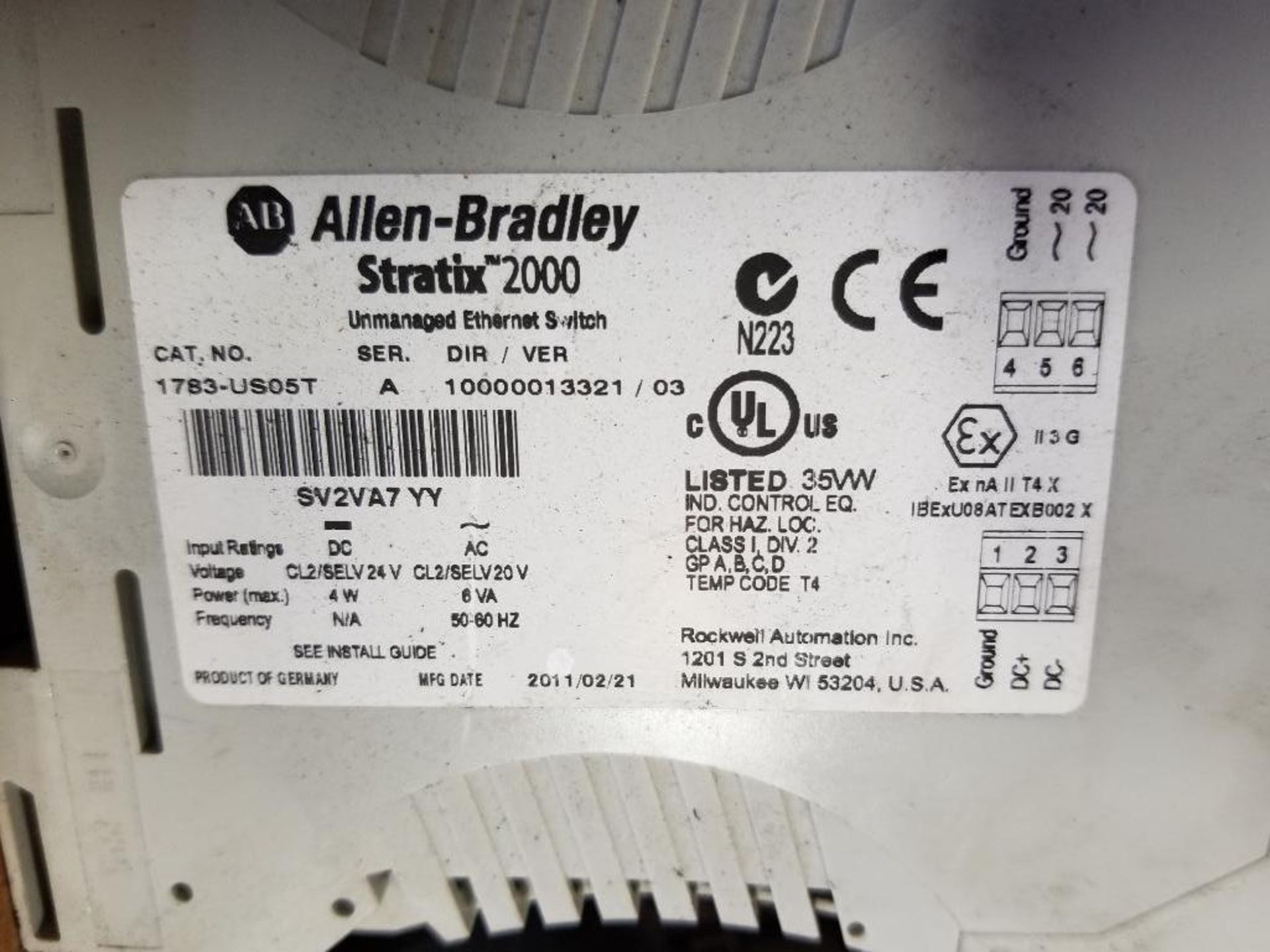 Assorted Allen Bradley electrical breakers, sensors, contactor. - Image 7 of 8