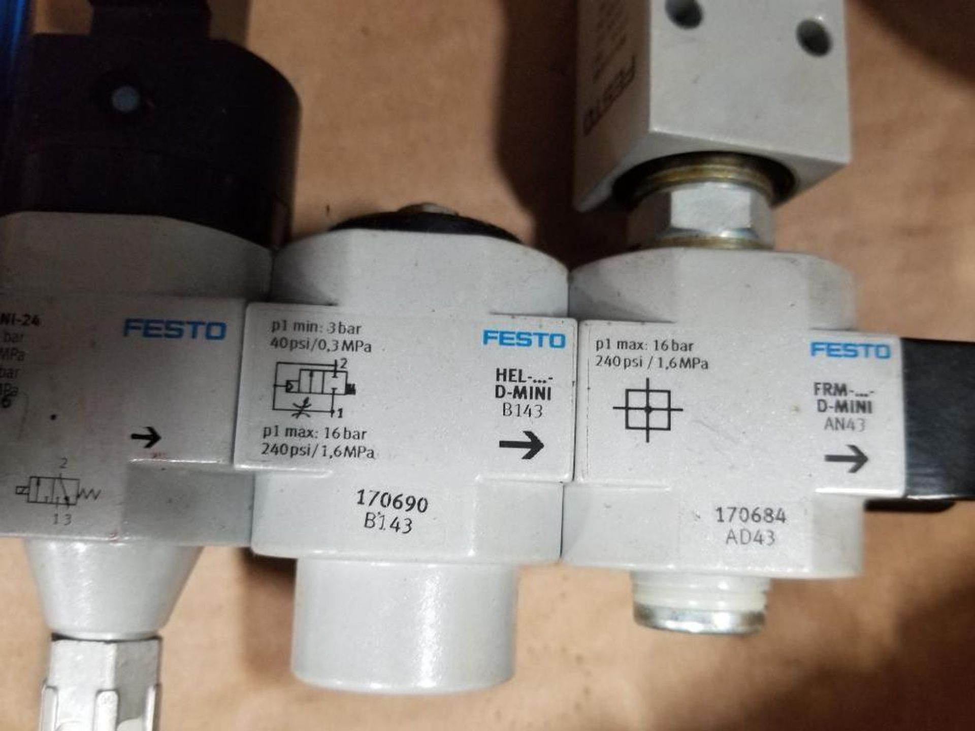 Assorted Festo flow control. - Image 5 of 8