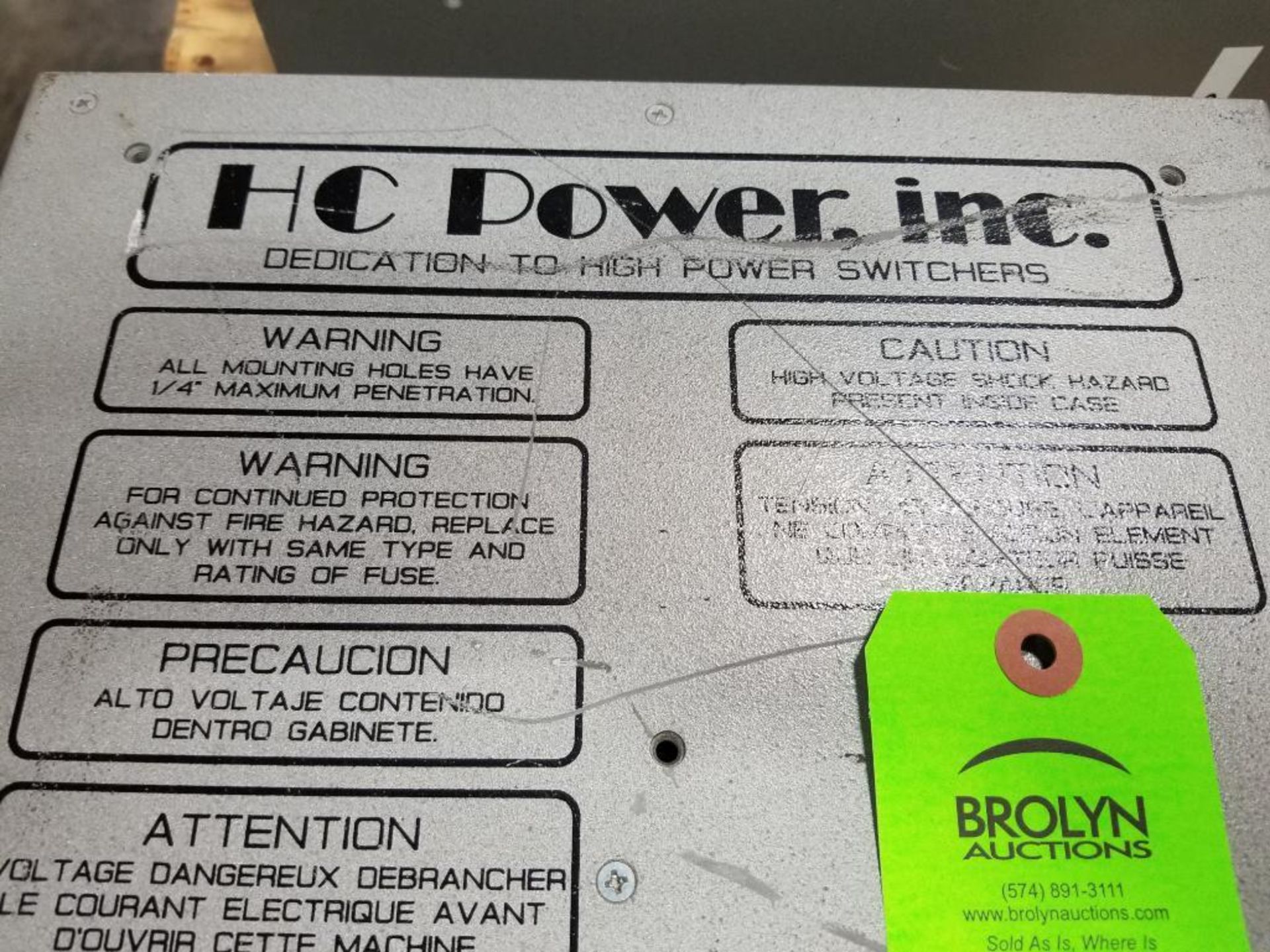 HC Power, INC. HC40-C1173 power supply module. - Image 2 of 4