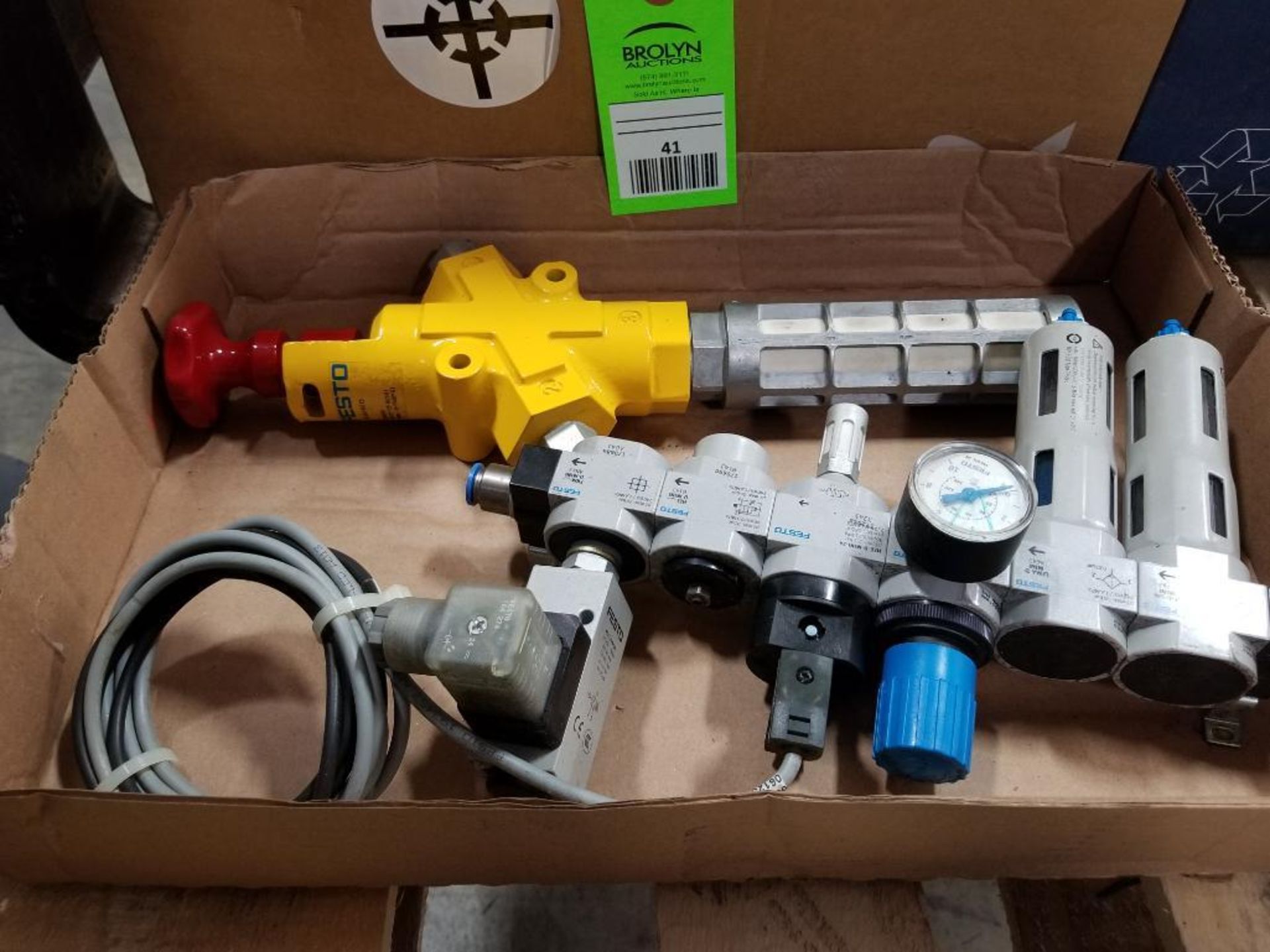 Assorted Festo flow control.