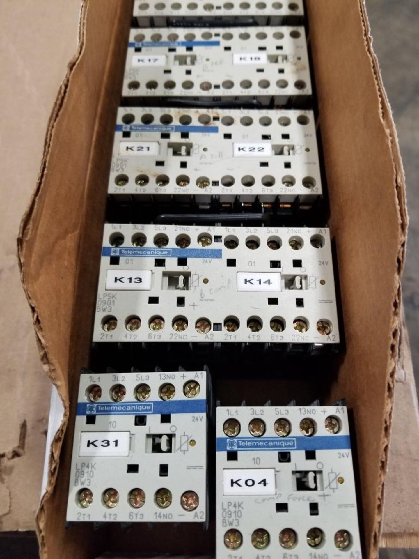Assorted Telemecanique contactor relay. - Image 2 of 5
