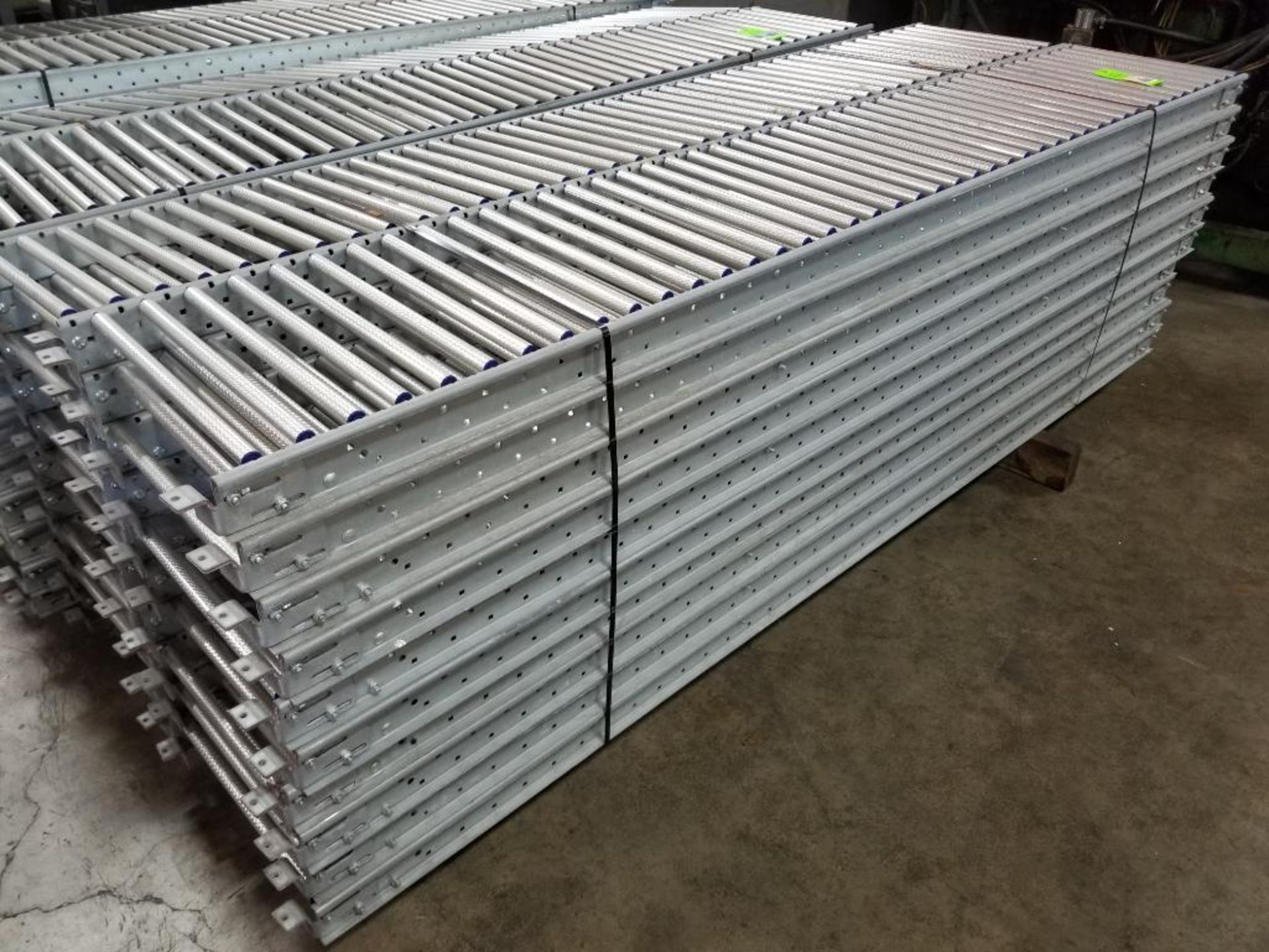 Qty 20 - Roller conveyor. 88" length X 15-1/2" width.