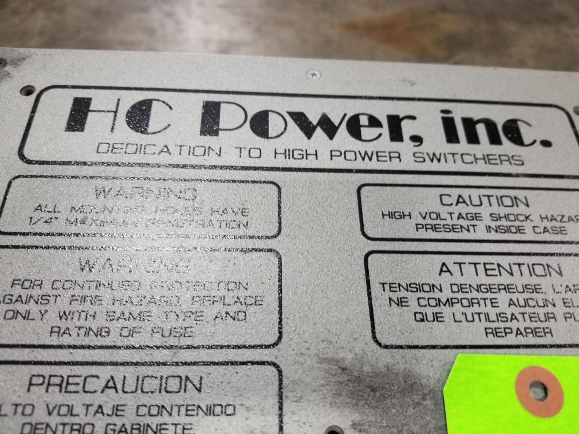 HC Power, INC. HC40-C1173 power supply module. - Image 2 of 4