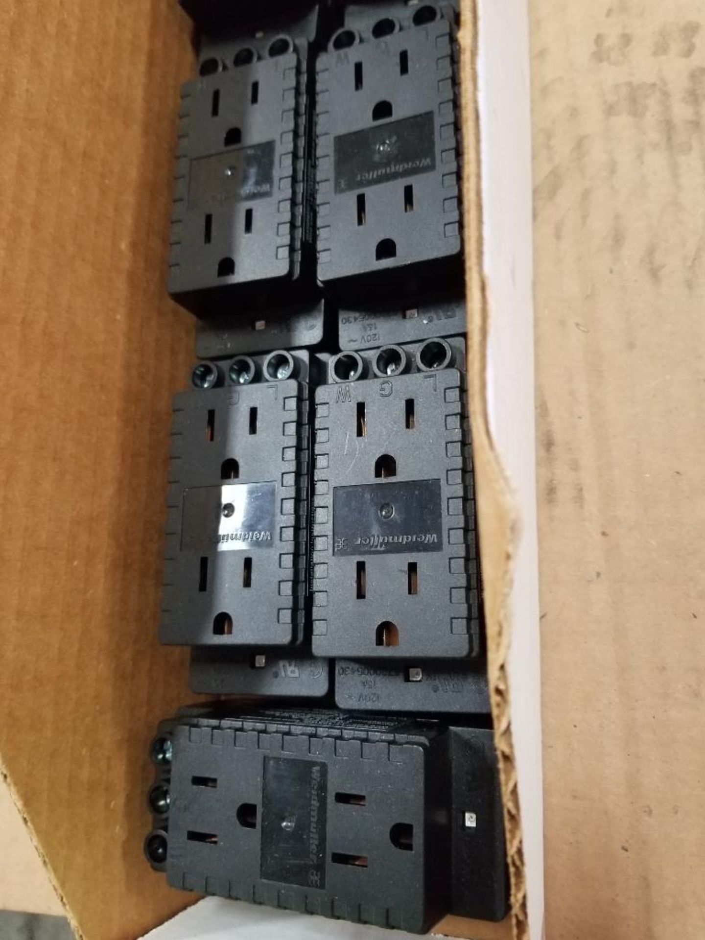 Assorted electrical Weidmuller 9909795Q-130315-D plug modules. - Image 2 of 6