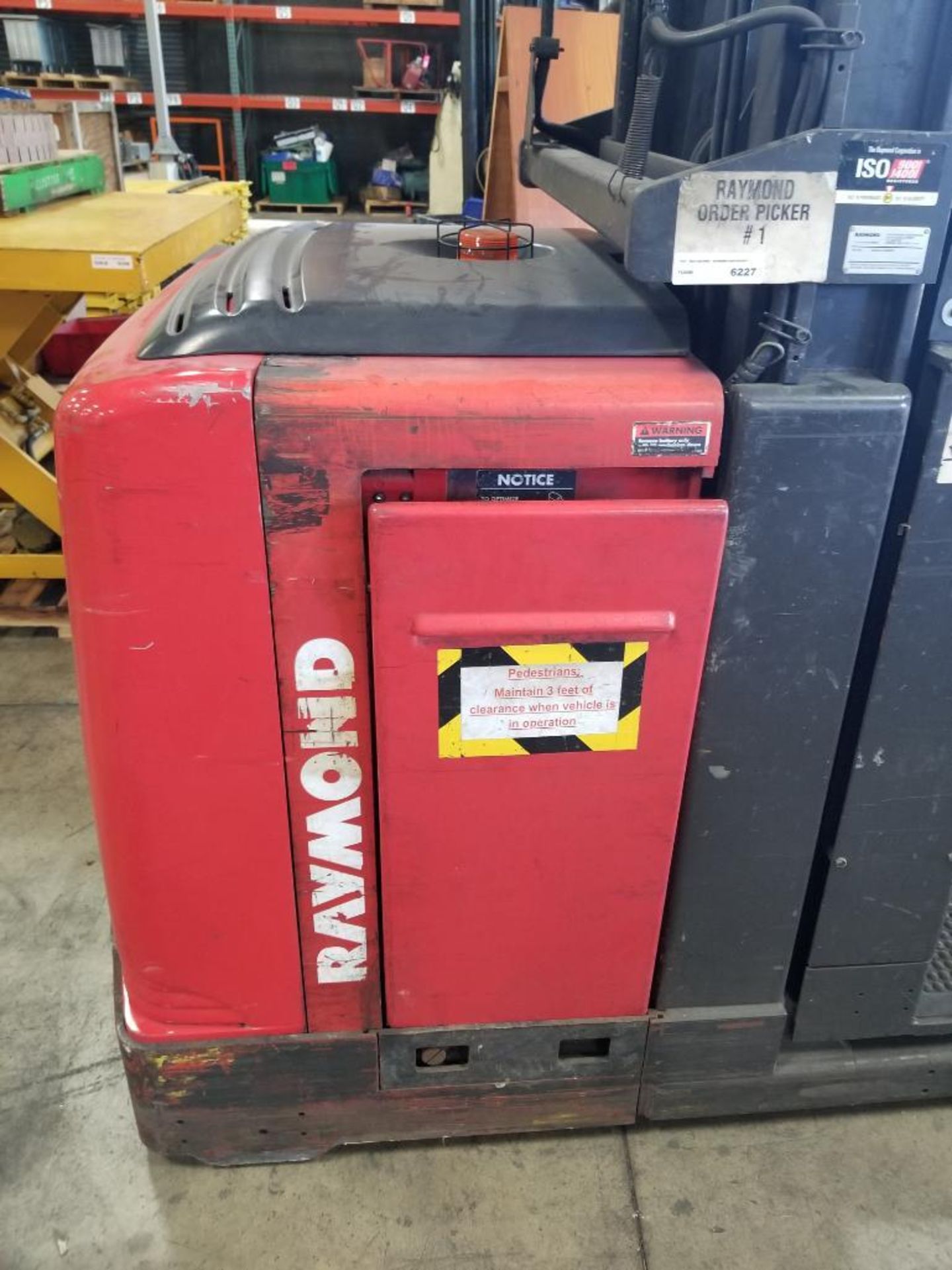 Raymond Order Picker EASI-OPC30TT and 24V General battery charger. 3000 LBS Cap. - Image 2 of 16