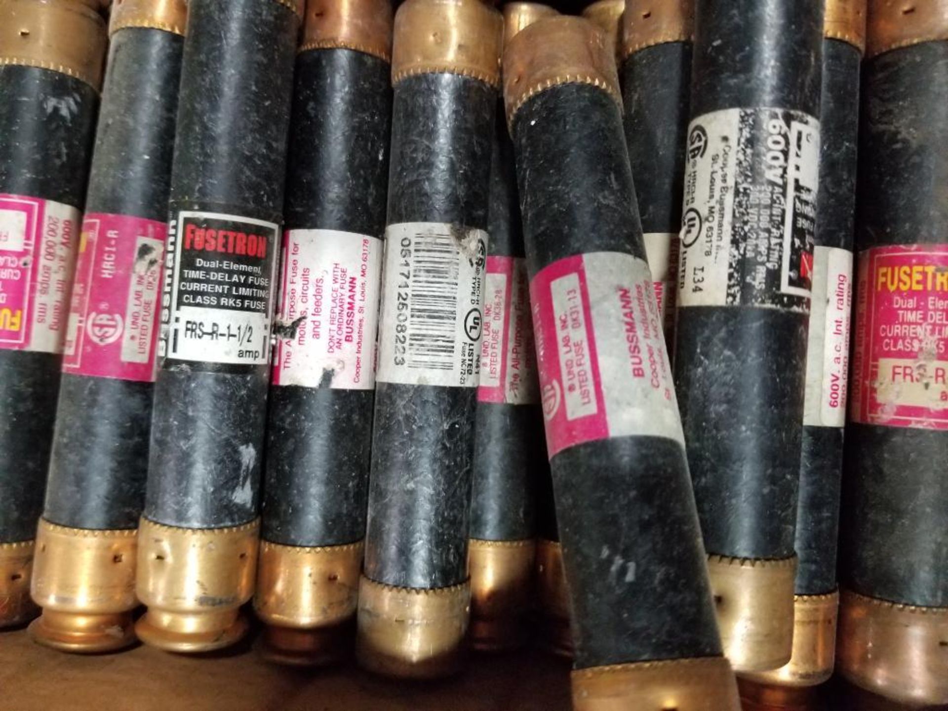 Assorted electrical fuses. Buss, Fusetron. - Image 4 of 8