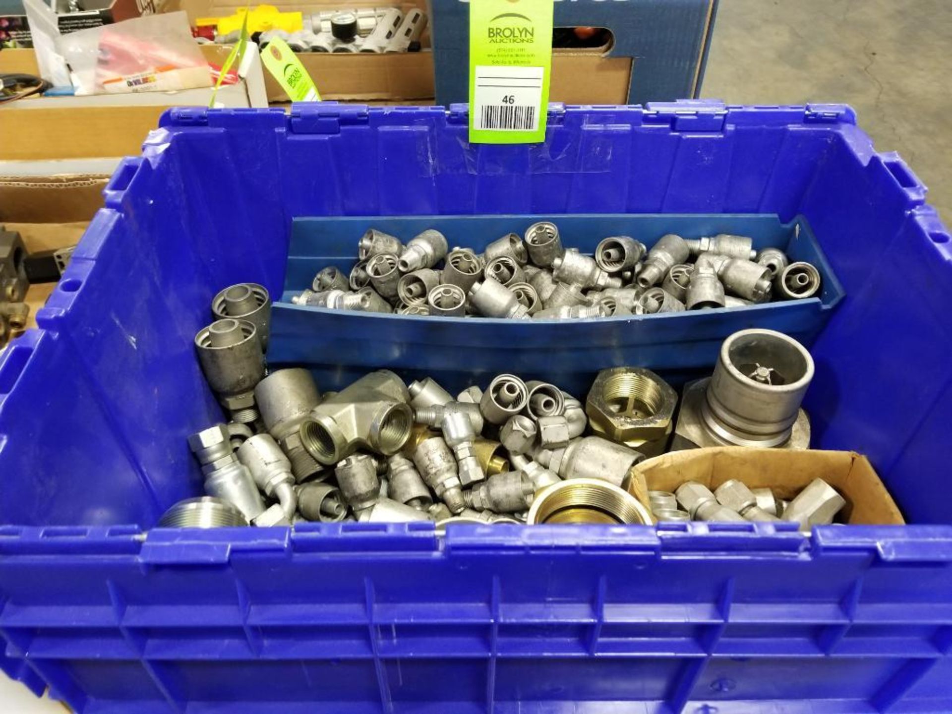 Large qty of fittings.