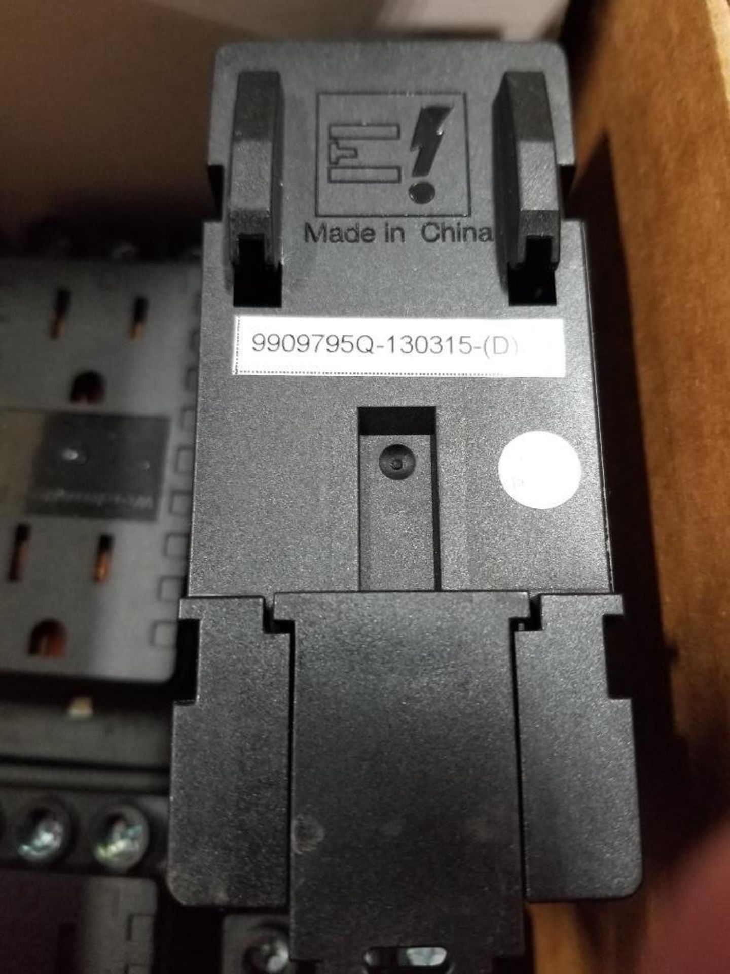 Assorted electrical Weidmuller 9909795Q-130315-D plug modules. - Image 6 of 6