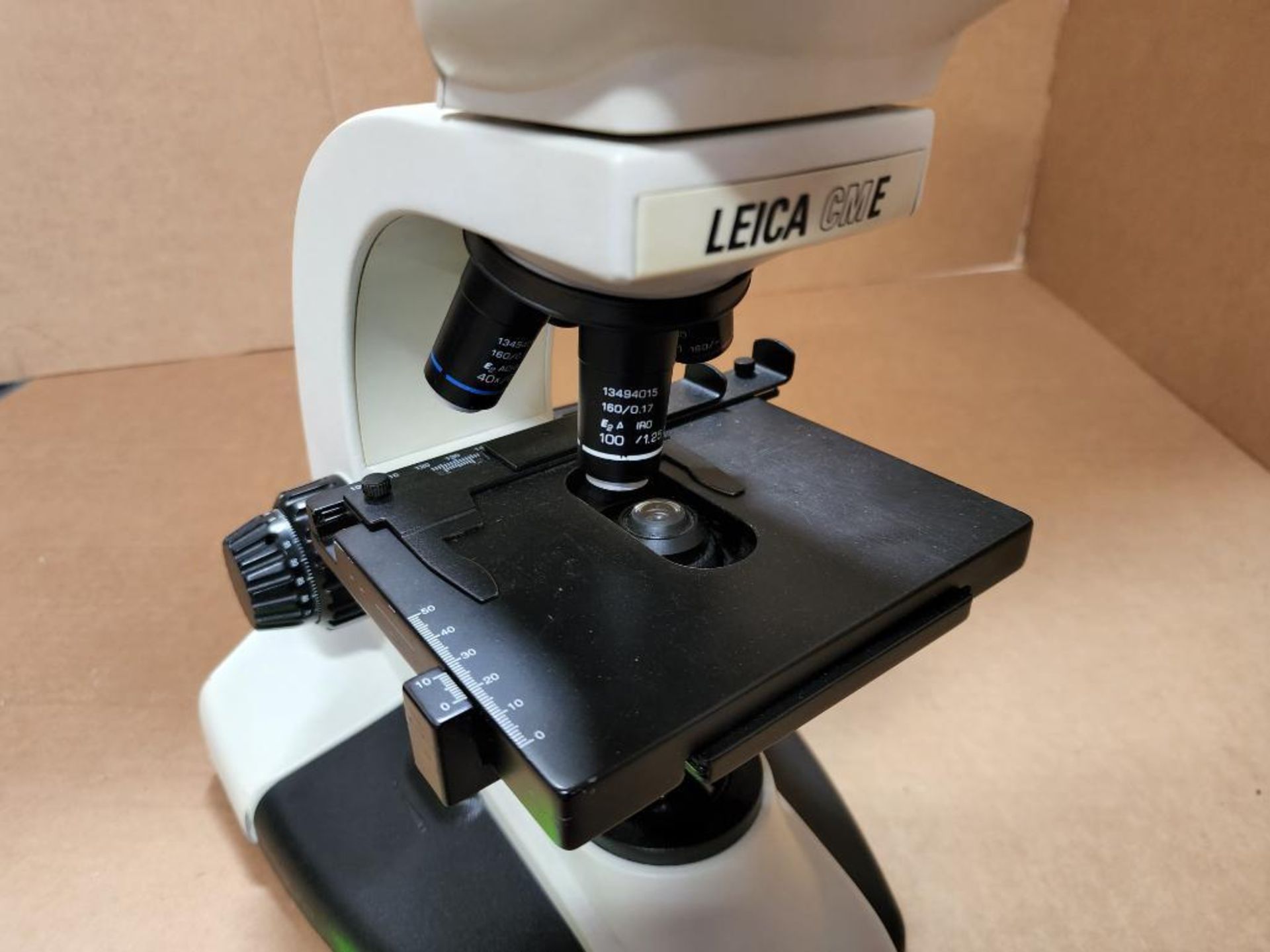 Leica CME Microscope 120VAC. 1349521X. - Image 3 of 7