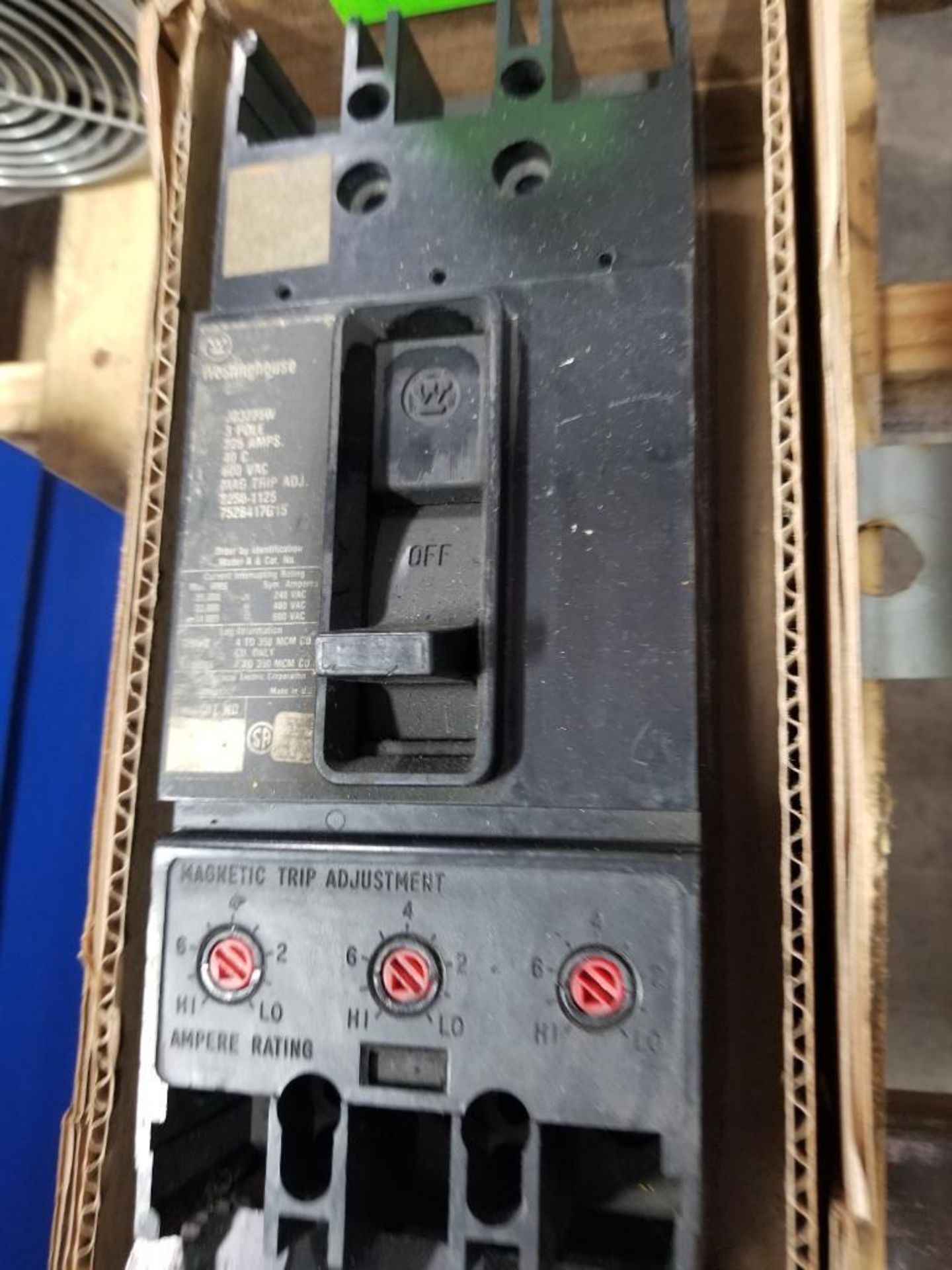 Qty 2 - Assorted molded case breaker. Westinghouse, Square-D. - Image 3 of 5