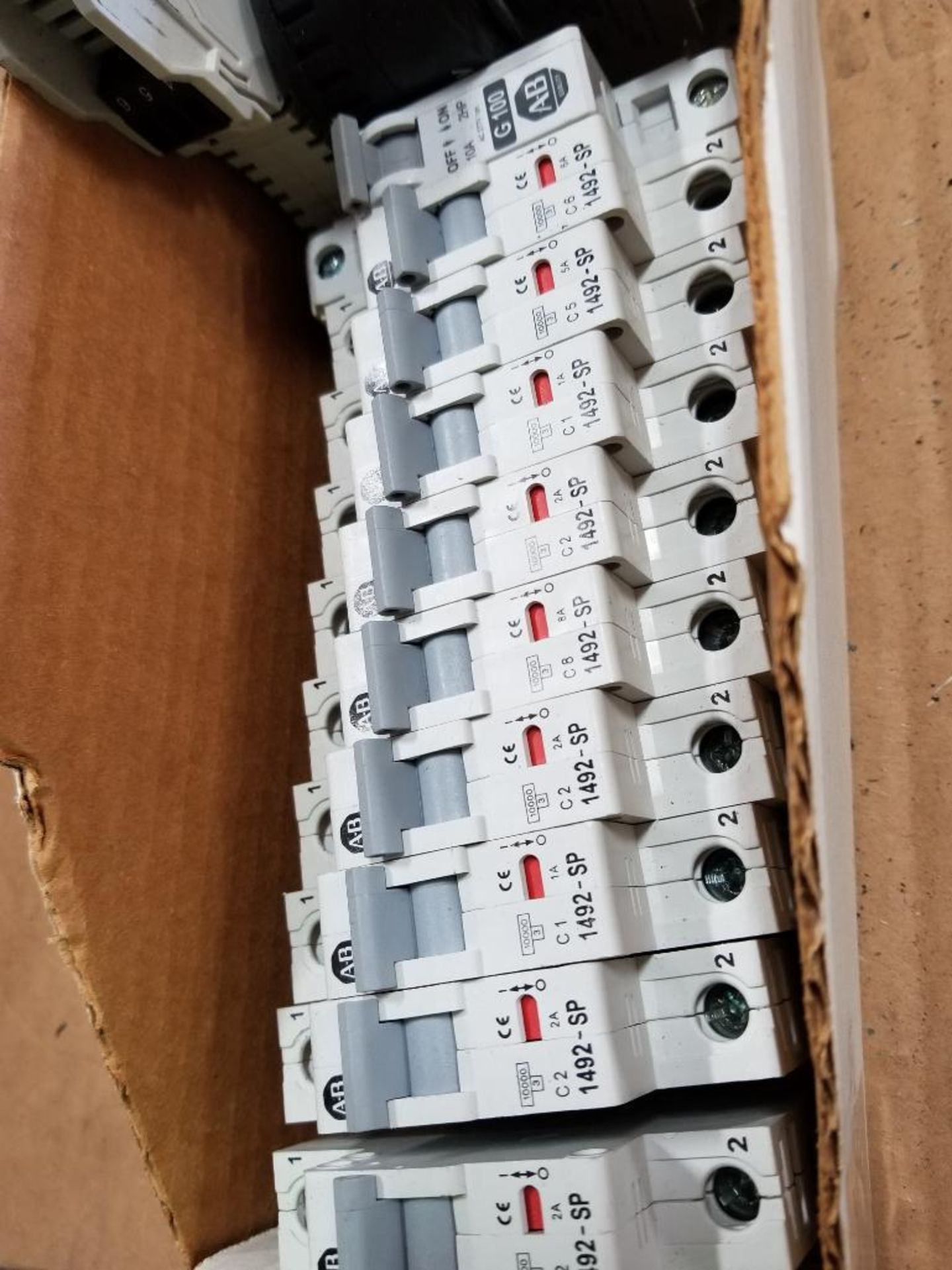 Assorted Allen Bradley electrical breakers, sensors, contactor. - Image 2 of 8