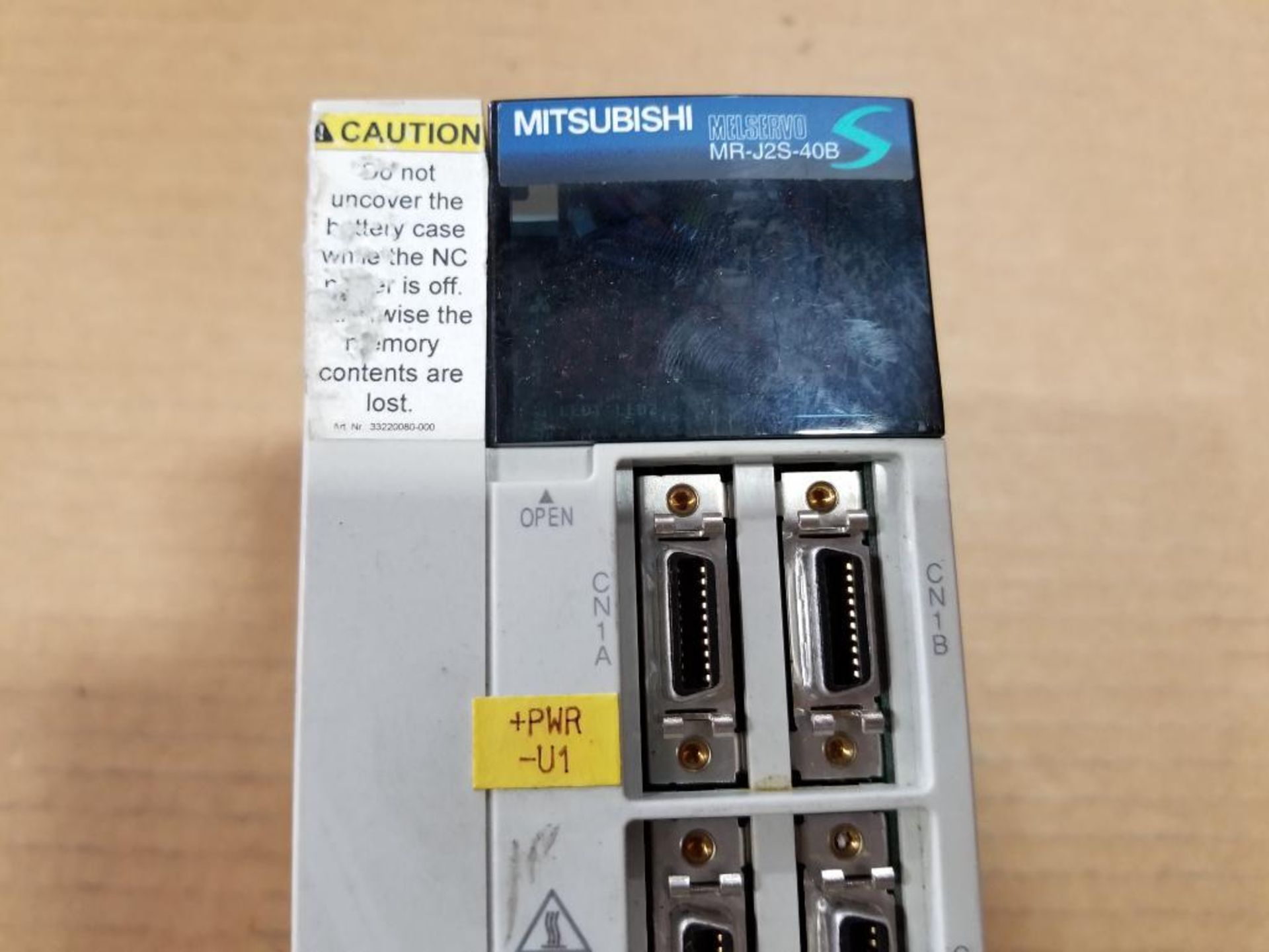 Mitsubishi MELSERVO MR-J2S-40B ac servo drive. 400W. - Image 2 of 8