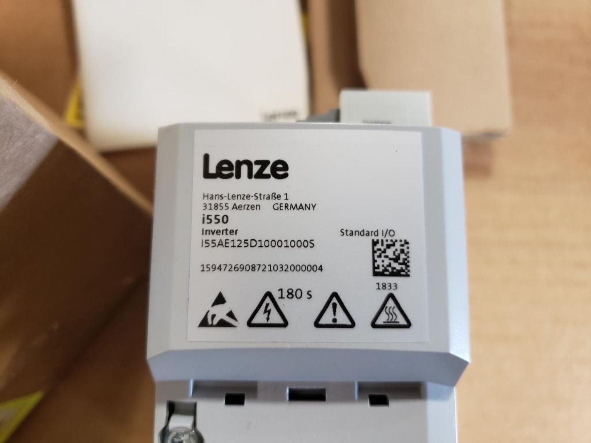 Lenze i550 inverter drive I55AE125D10001000S. 240V, 0.25kW. - Image 2 of 5