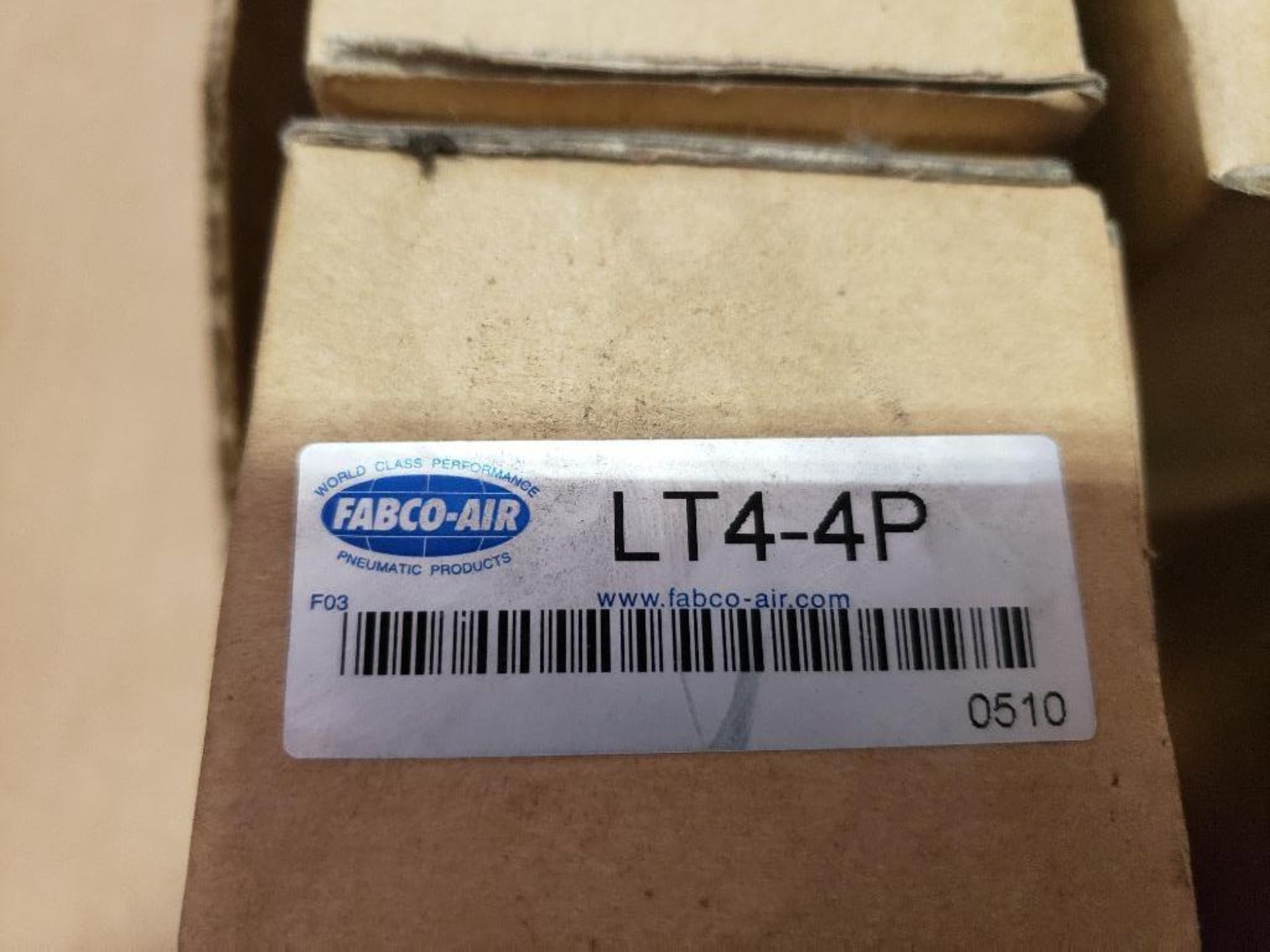 Qty 5 - FABCO-Air LT4-4P 3-Way lockout/tagout valve. New in box. - Image 4 of 4