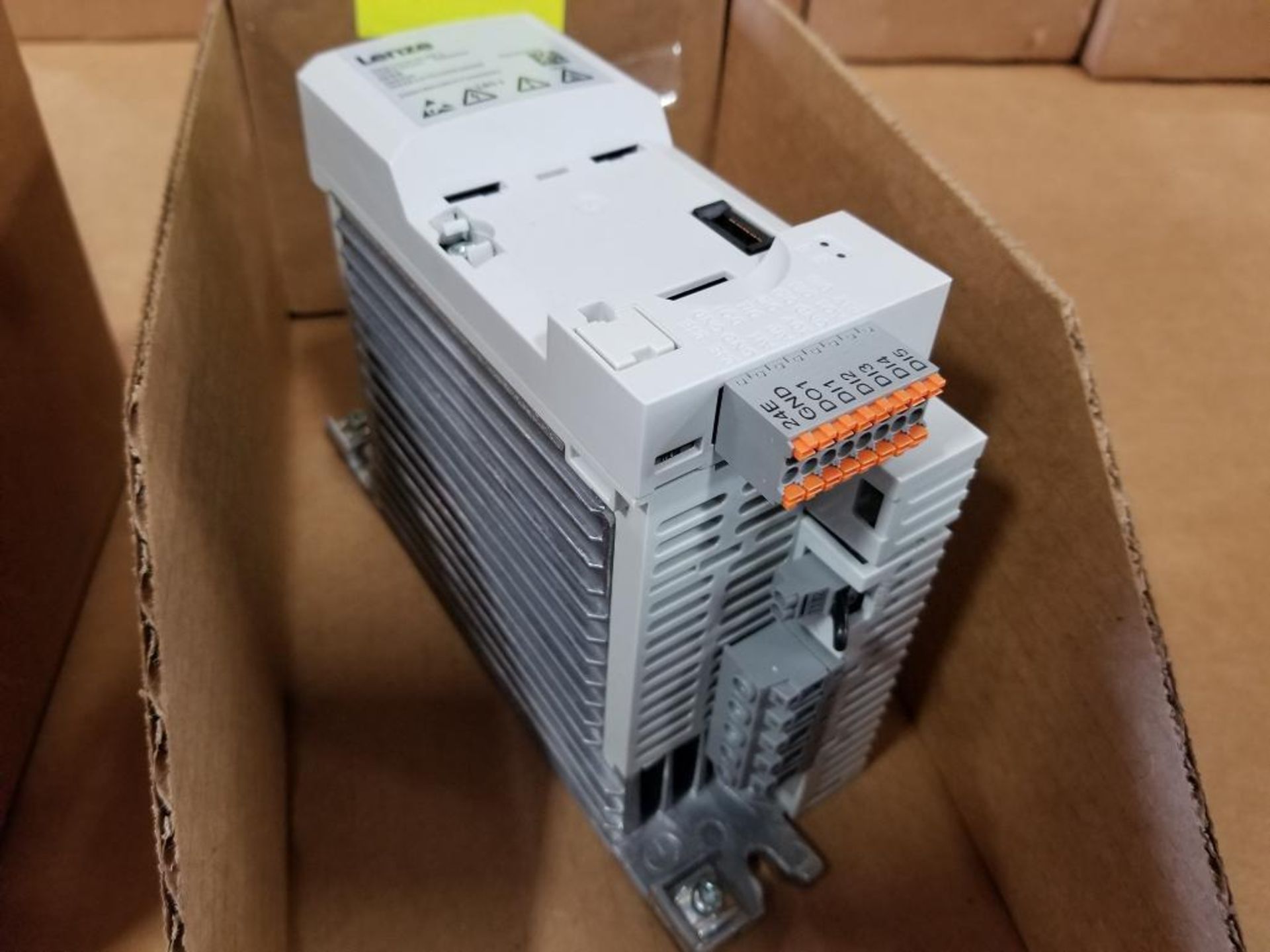 Lenze inverter drive. Model I55AE137D10001000S. New in box. - Image 4 of 6