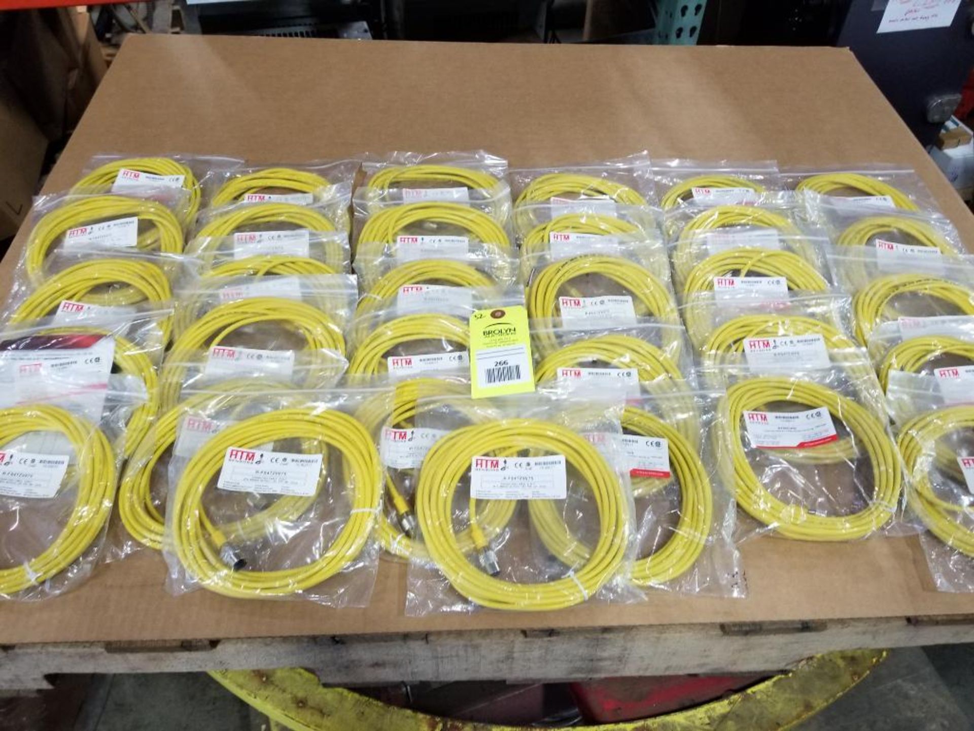 Qty 32 - Assorted interconnect cables. New in package.