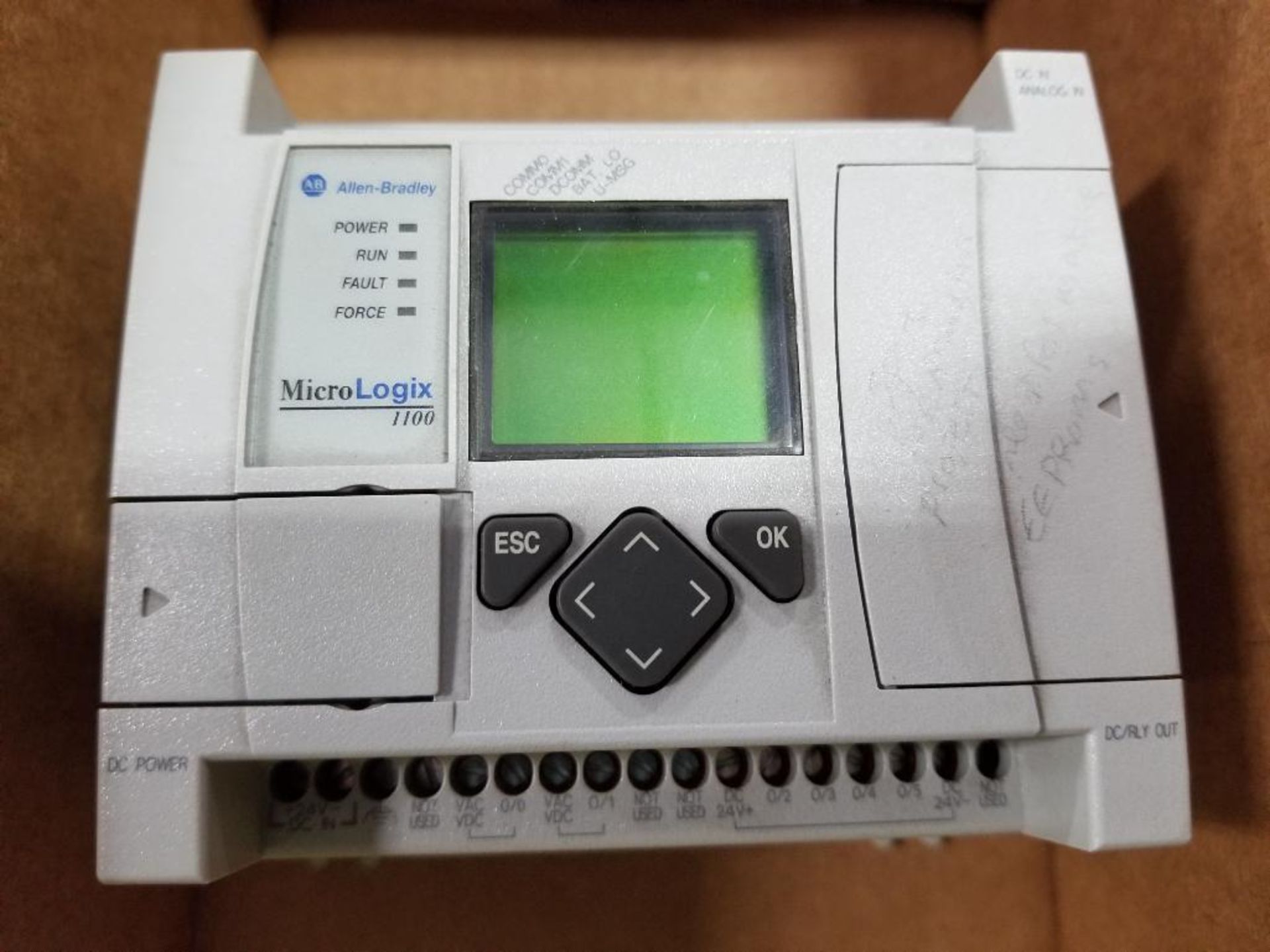 Allen Bradley MicroLogix 1100. 1763-L16BBB. - Image 3 of 6