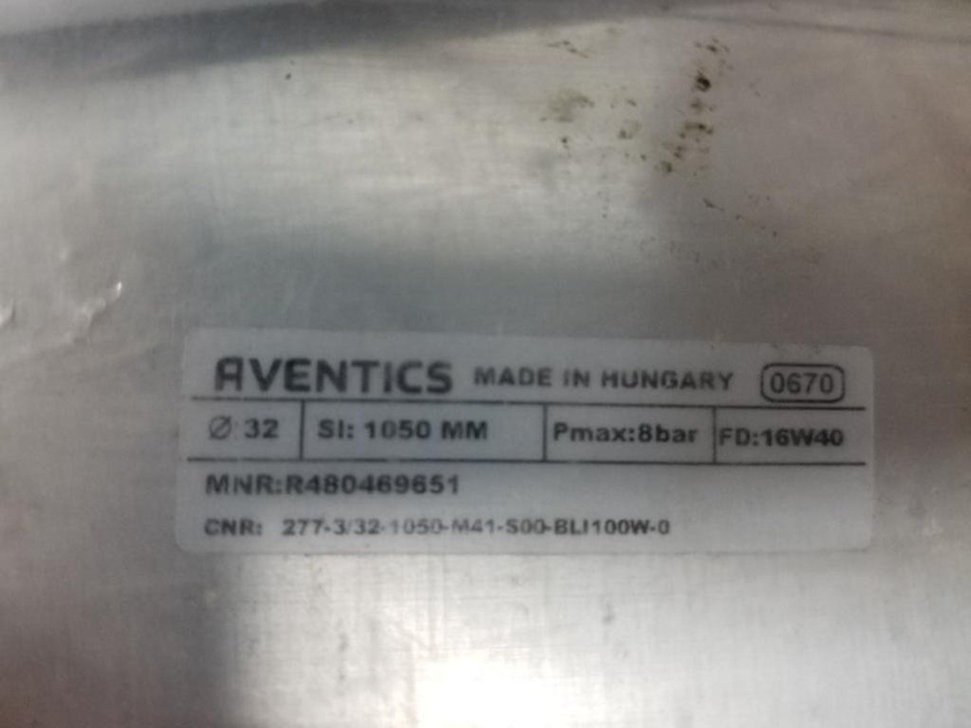 Aventics R480469651 Linear Slide. 1050mm, 51" overall length. New in package. - Image 7 of 7