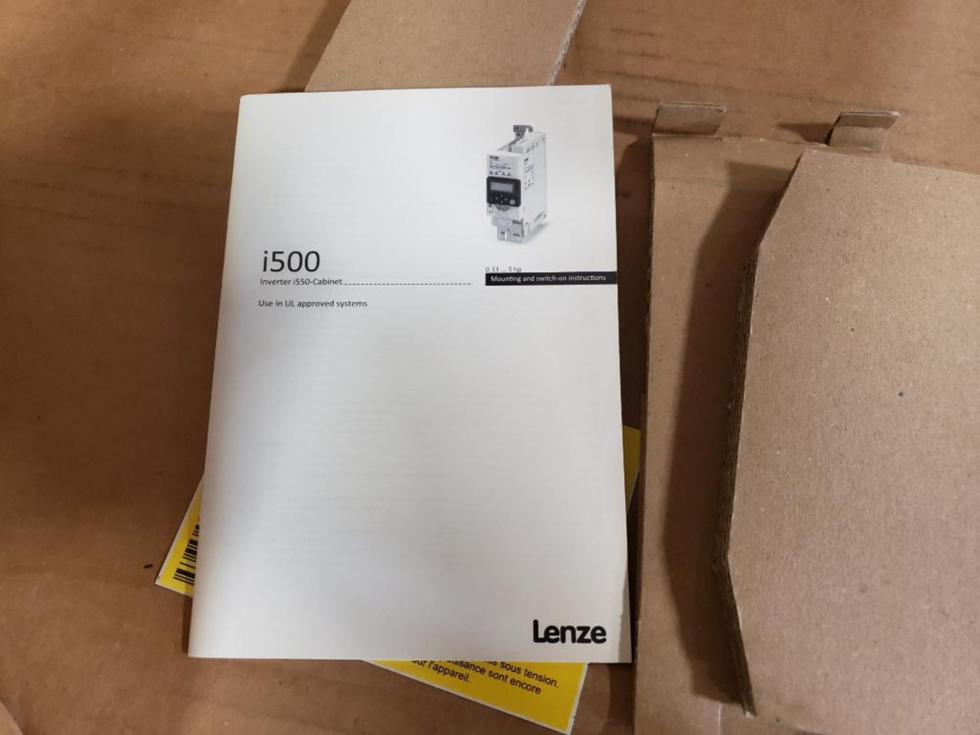 Lenze i550 inverter drive I55AE125D10001000S. 240V, 0.25kW. - Image 5 of 5