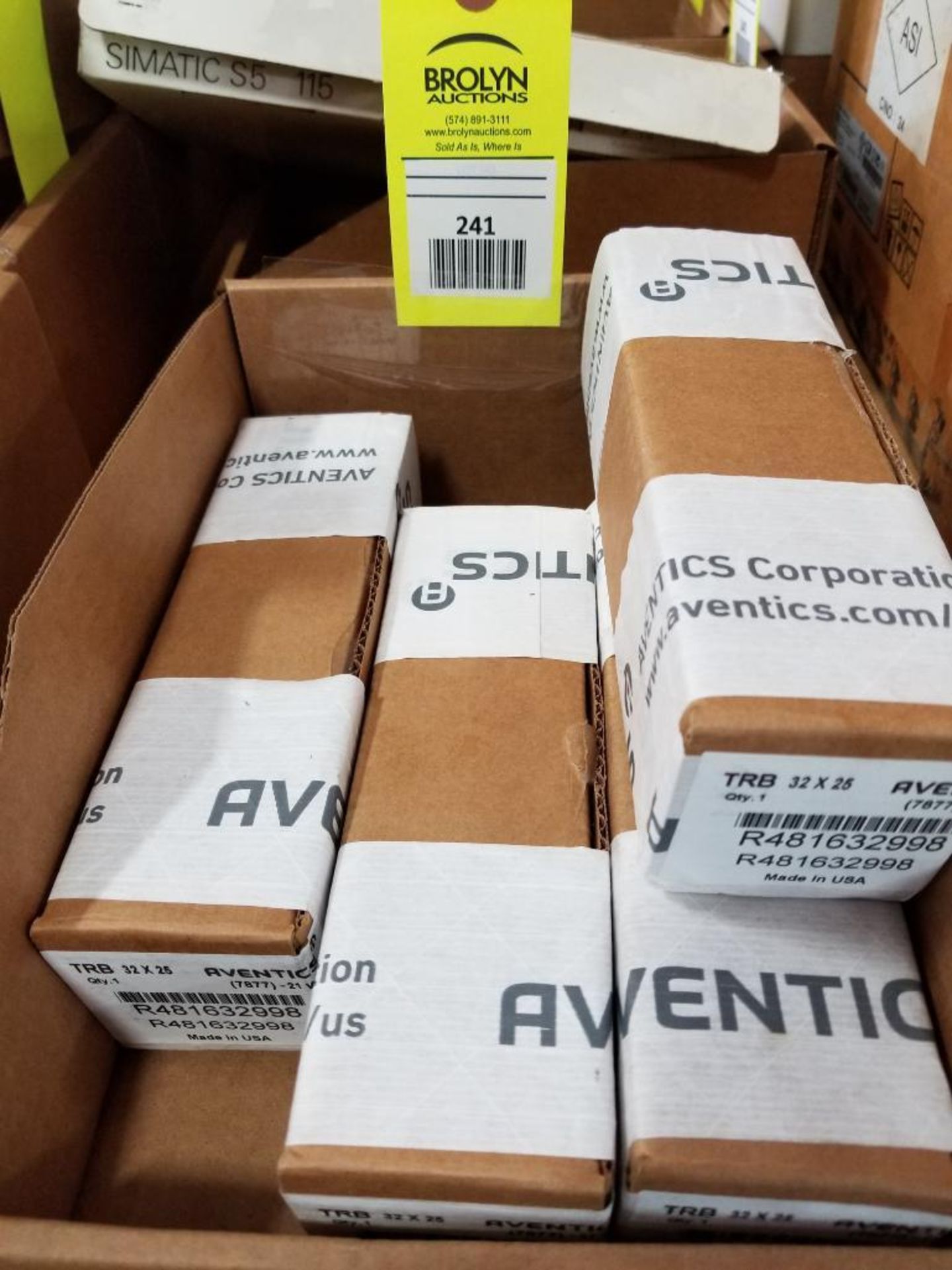 Qty 4 - Aventics. Part number R481632998. New in box.