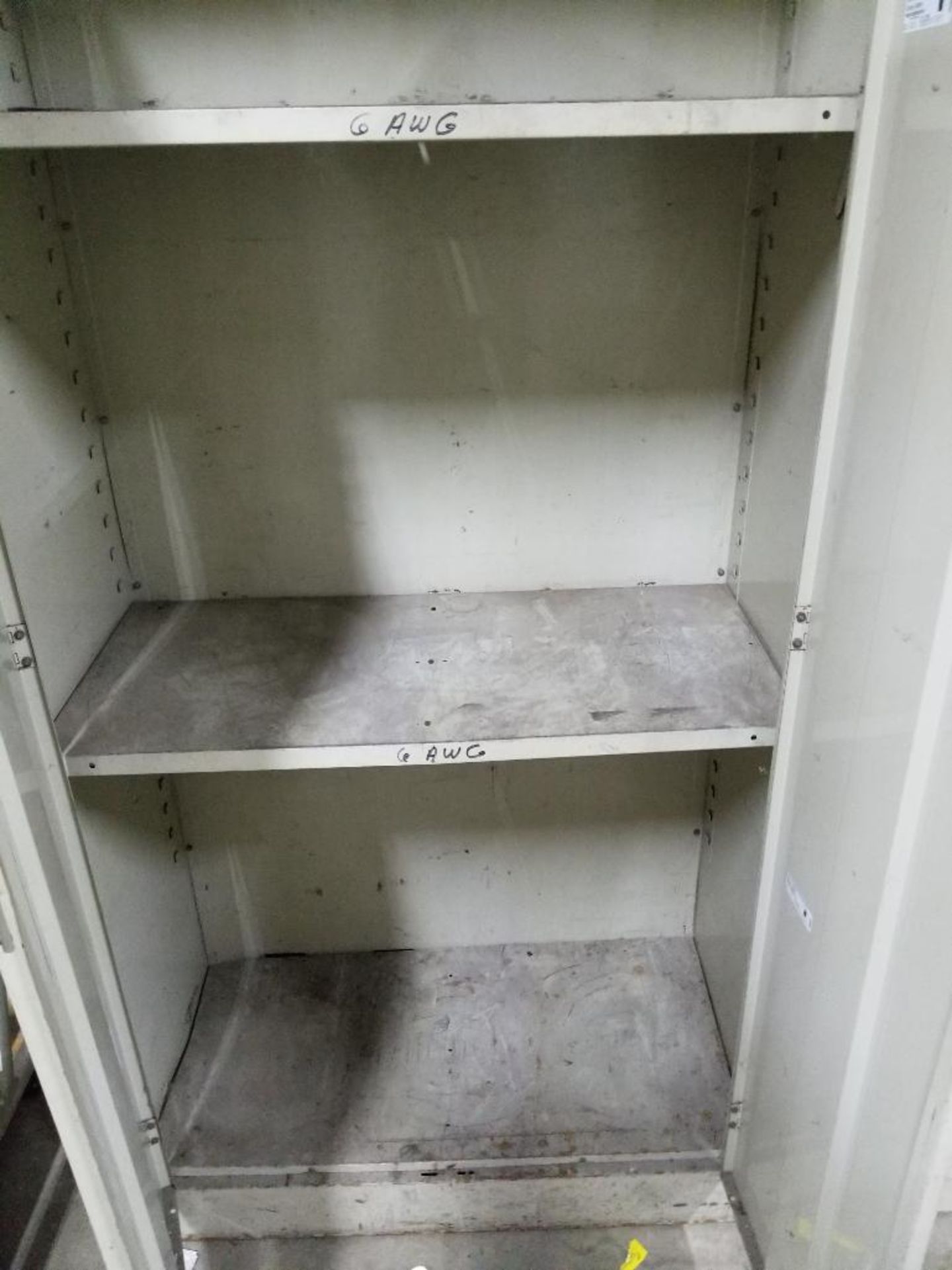 Steel cabinet. 18d x 36w x 78t. - Image 3 of 3