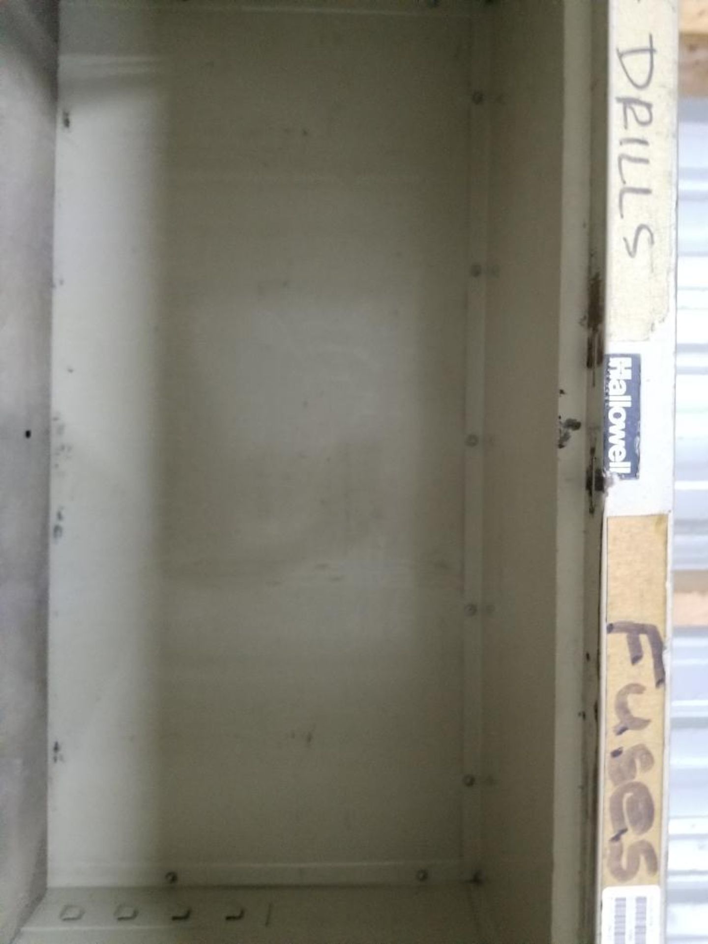 Steel cabinet. 18d x 36w x 78t. - Image 2 of 3