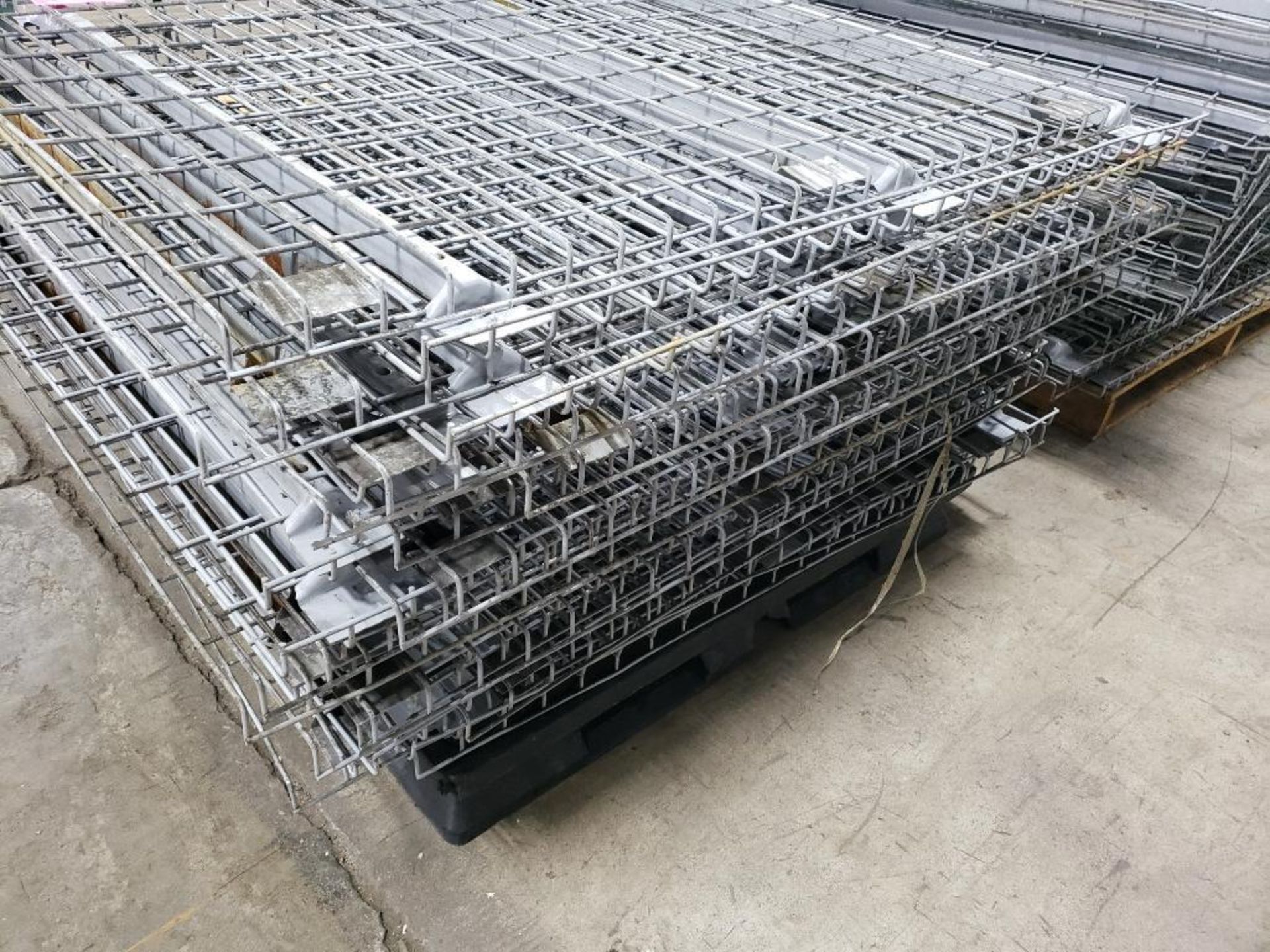 Wire decking.