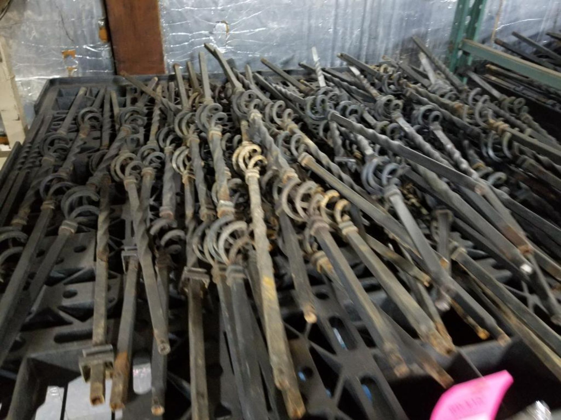 Pallet of assorted wrought iron spindles. - Image 2 of 4