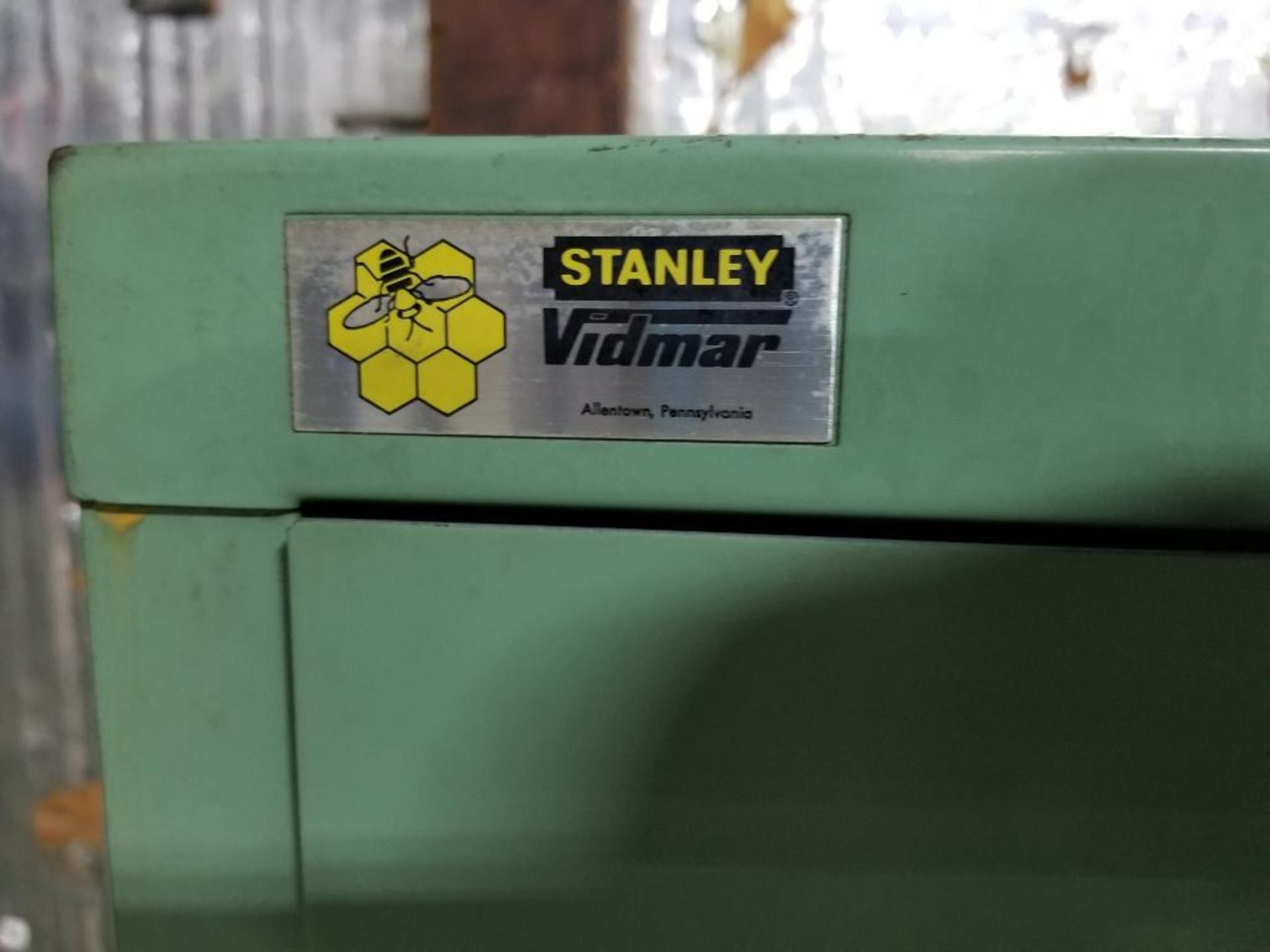 7 drawer Stanley Vidmar tool cabinet. 28D x 30W x 60T. - Image 3 of 5