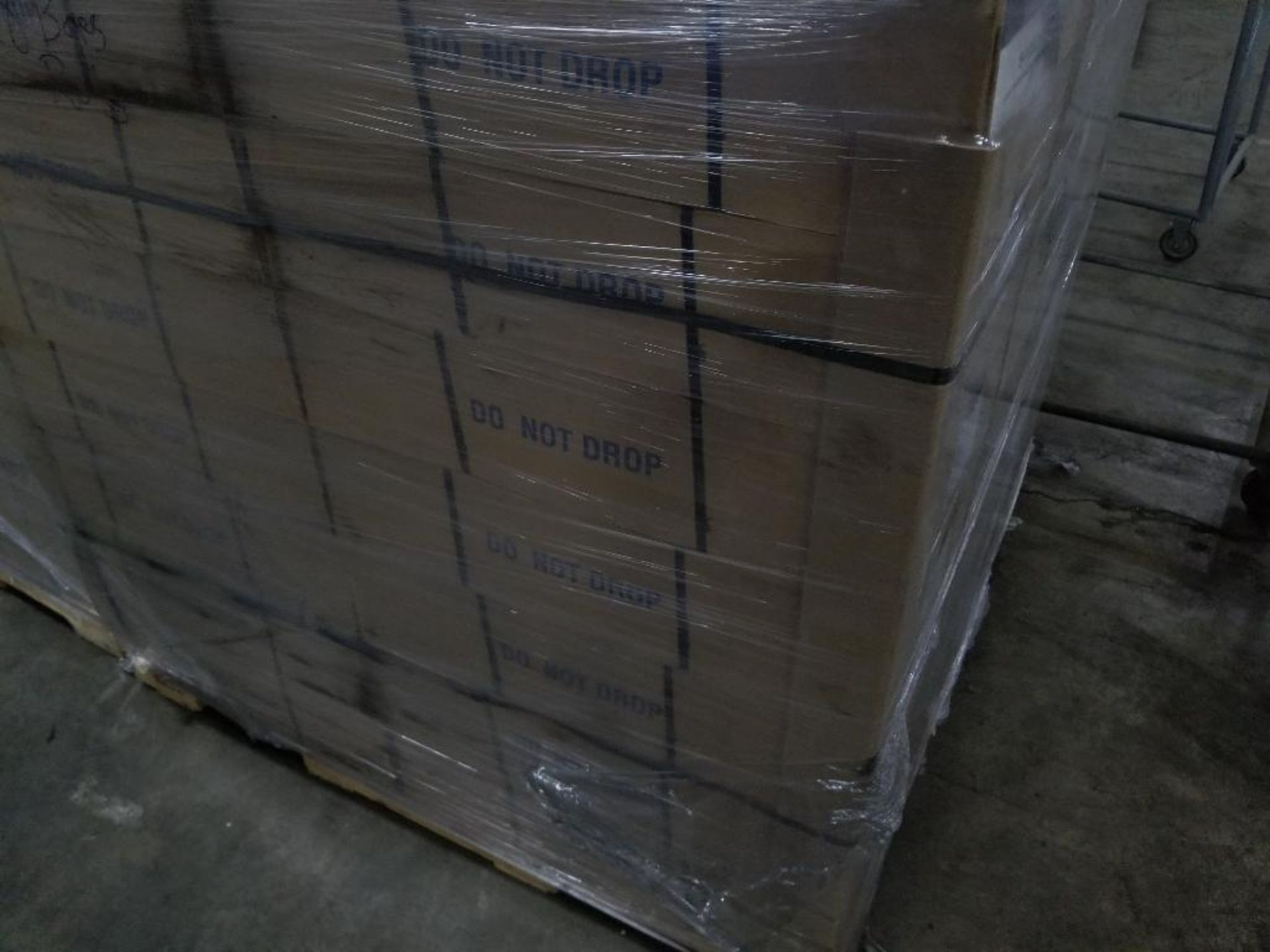 Qty 7 - Uline poly strapping boxes. Model S-1550.