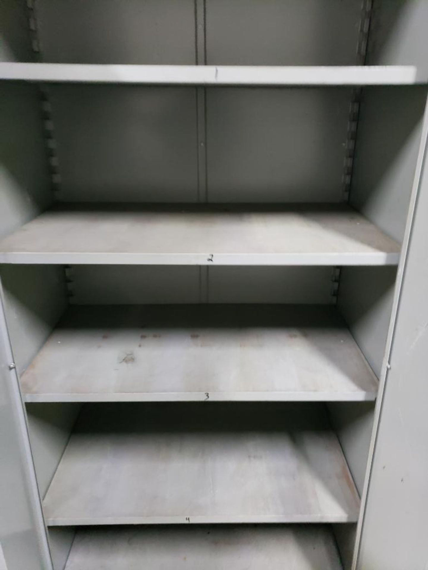 Steel cabinet. 21d x 36w x 78t. - Image 2 of 2