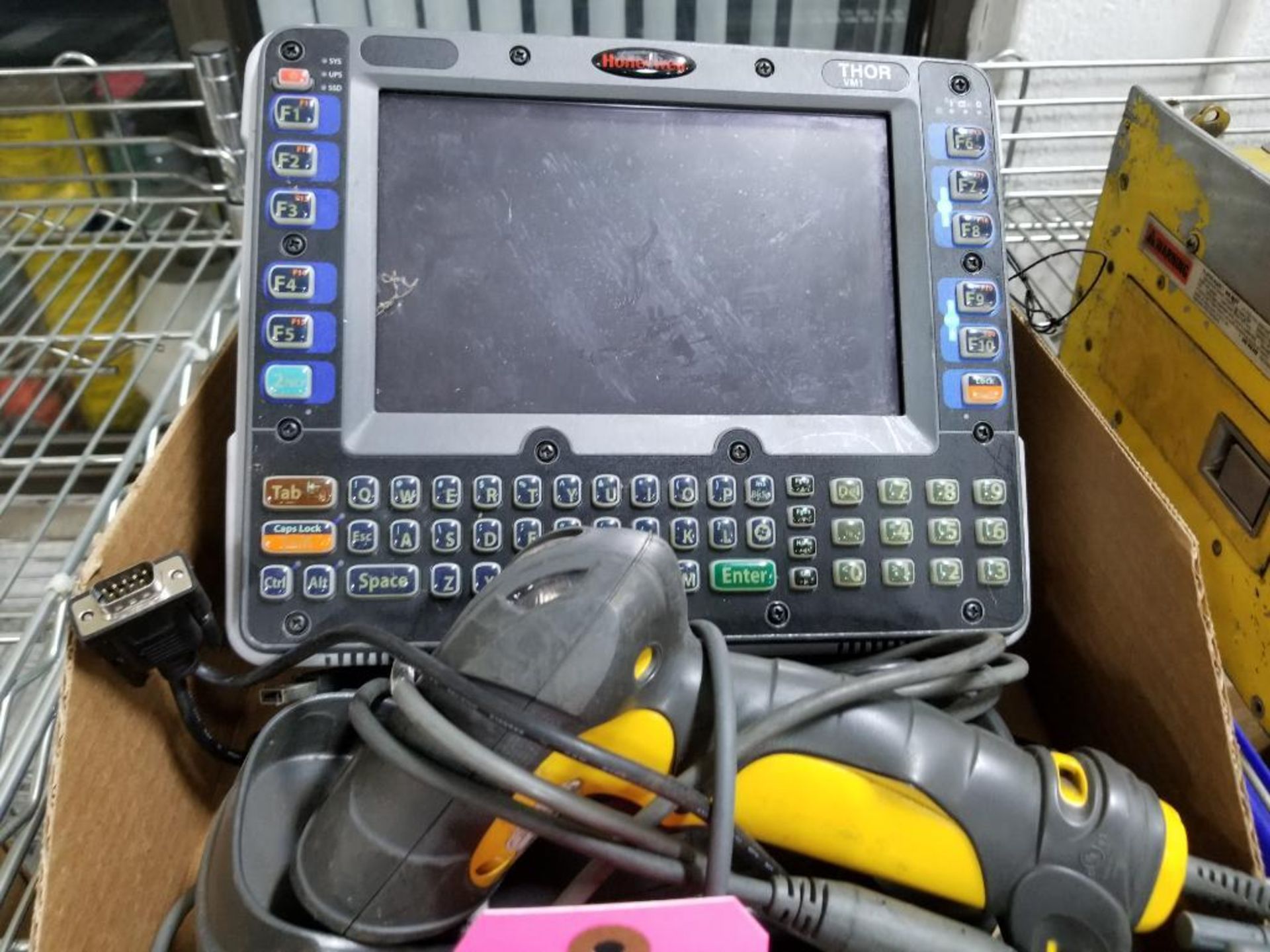 Honeywell Thor inventory system. Model VM1D with symbol scanner.