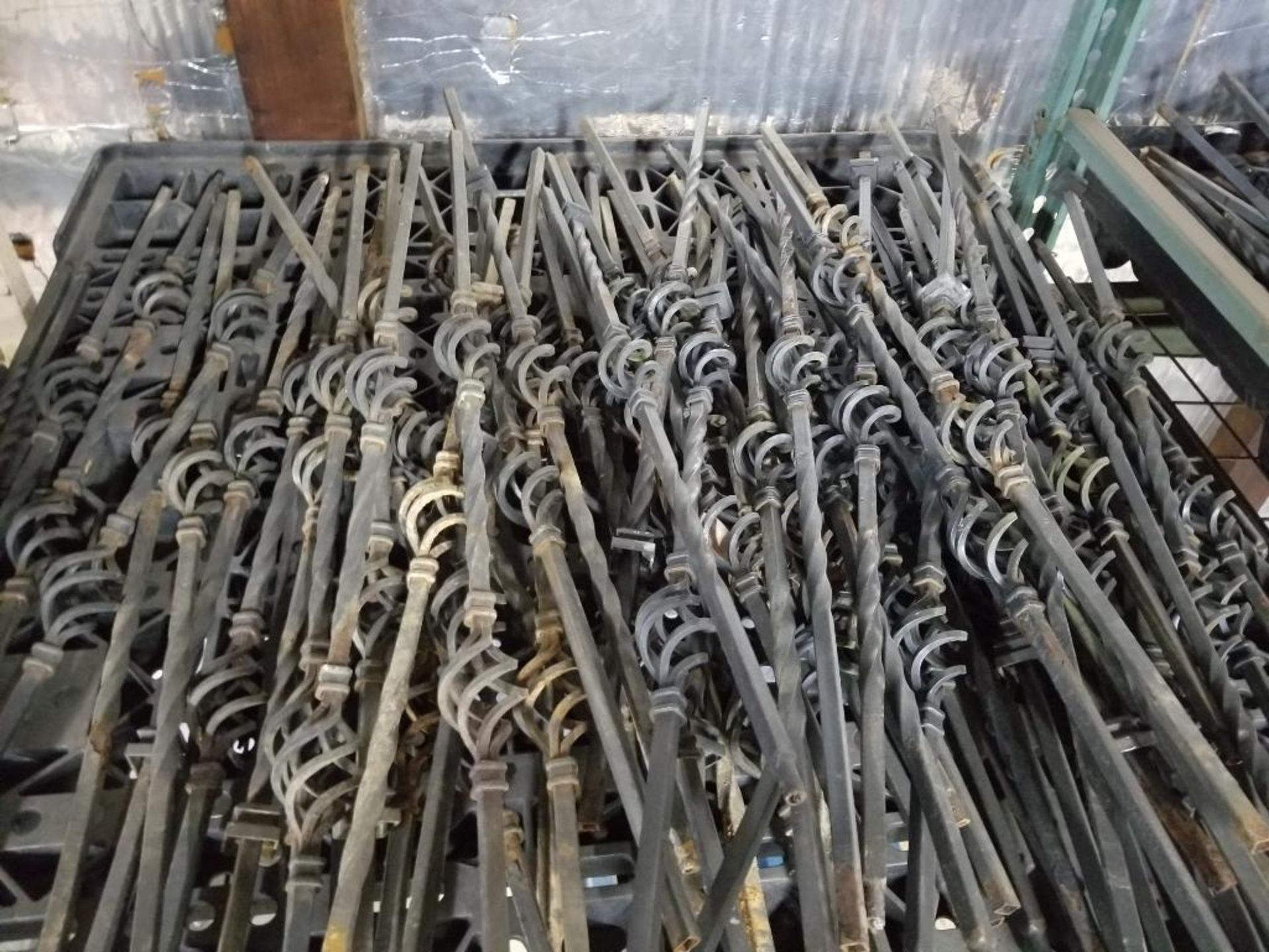 Pallet of assorted wrought iron spindles. - Image 3 of 4