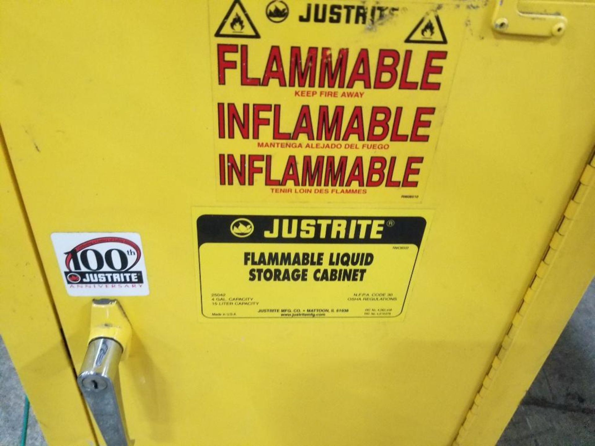 Just-rite flammable cabinet. New. - Image 2 of 4