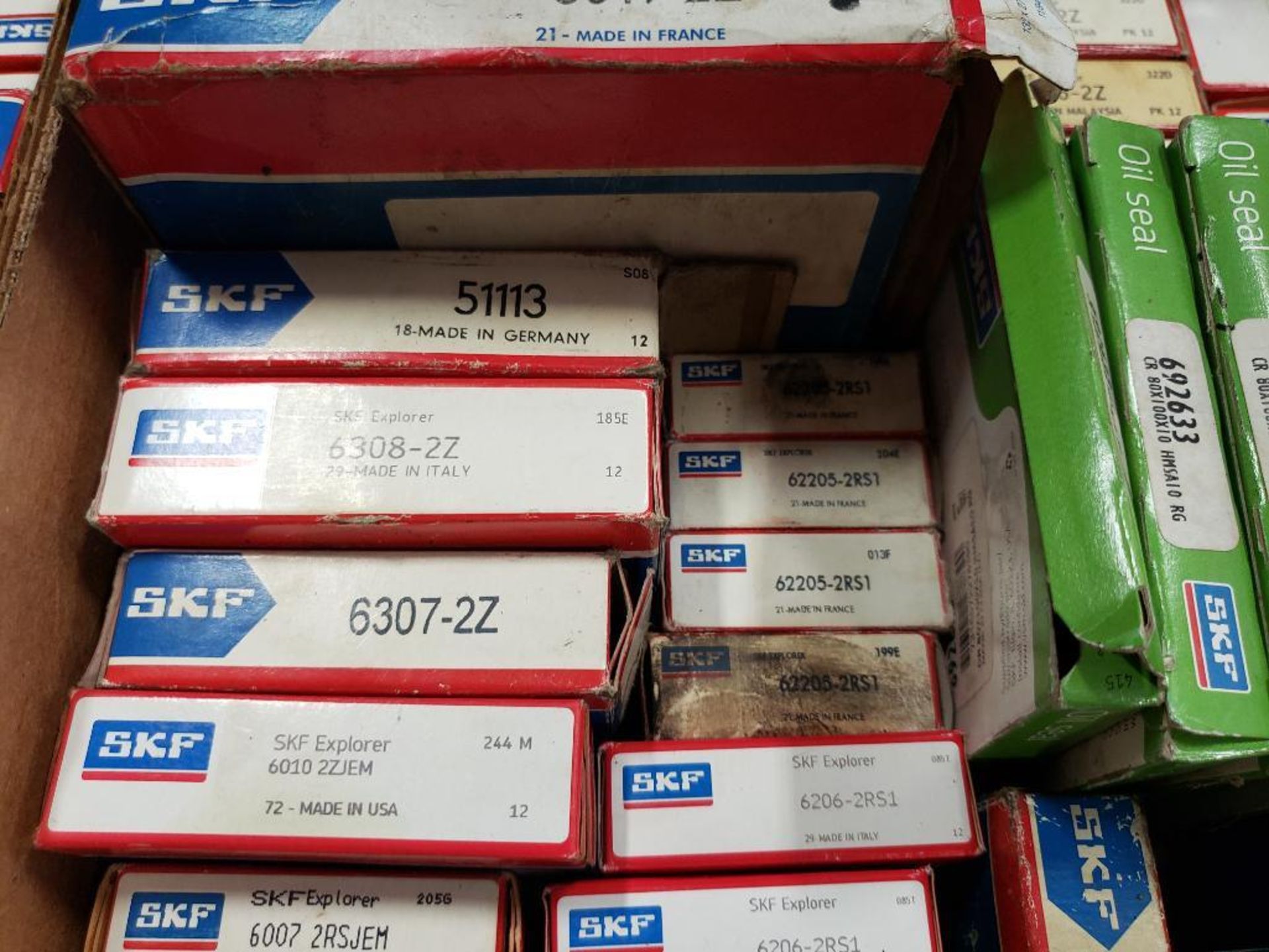 Large assortment of SKF bearings. New in box. - Image 3 of 7