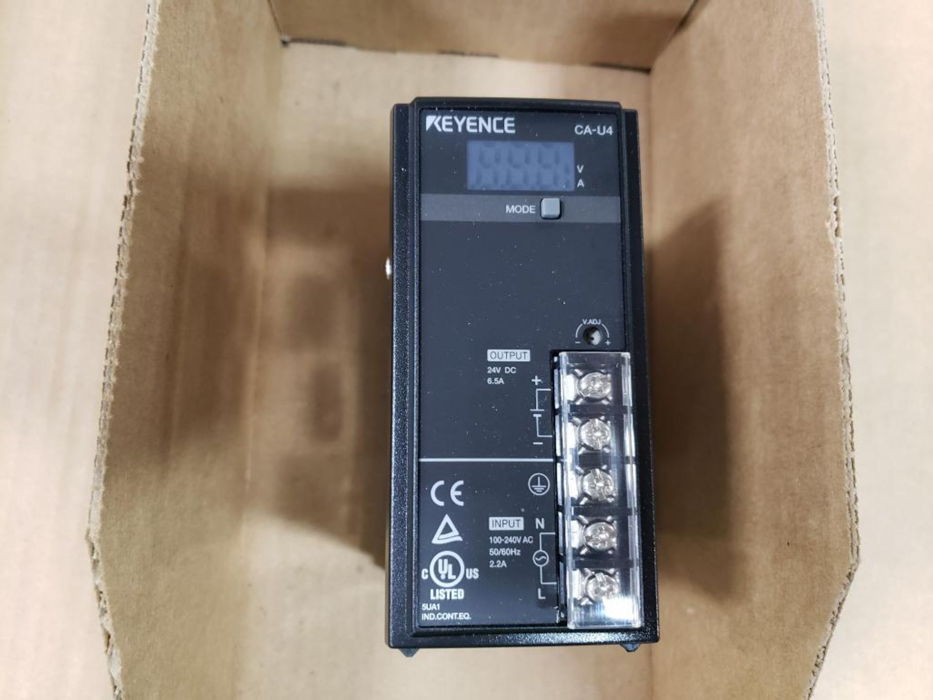 Keyence power supply. Part number CA-U4. - Image 2 of 5