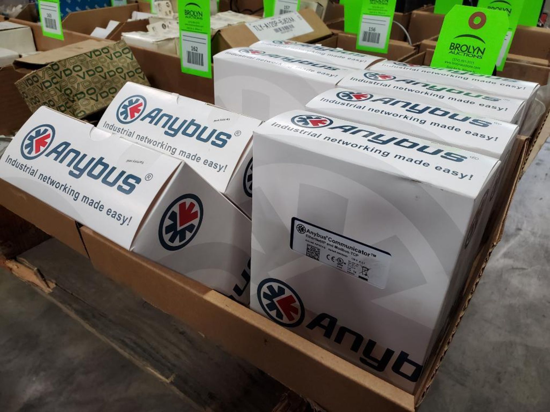 Qty 8 - Anybus communicator ethernet/IP and Modbus-TCP module. AB7007-C. New in box. - Image 3 of 3