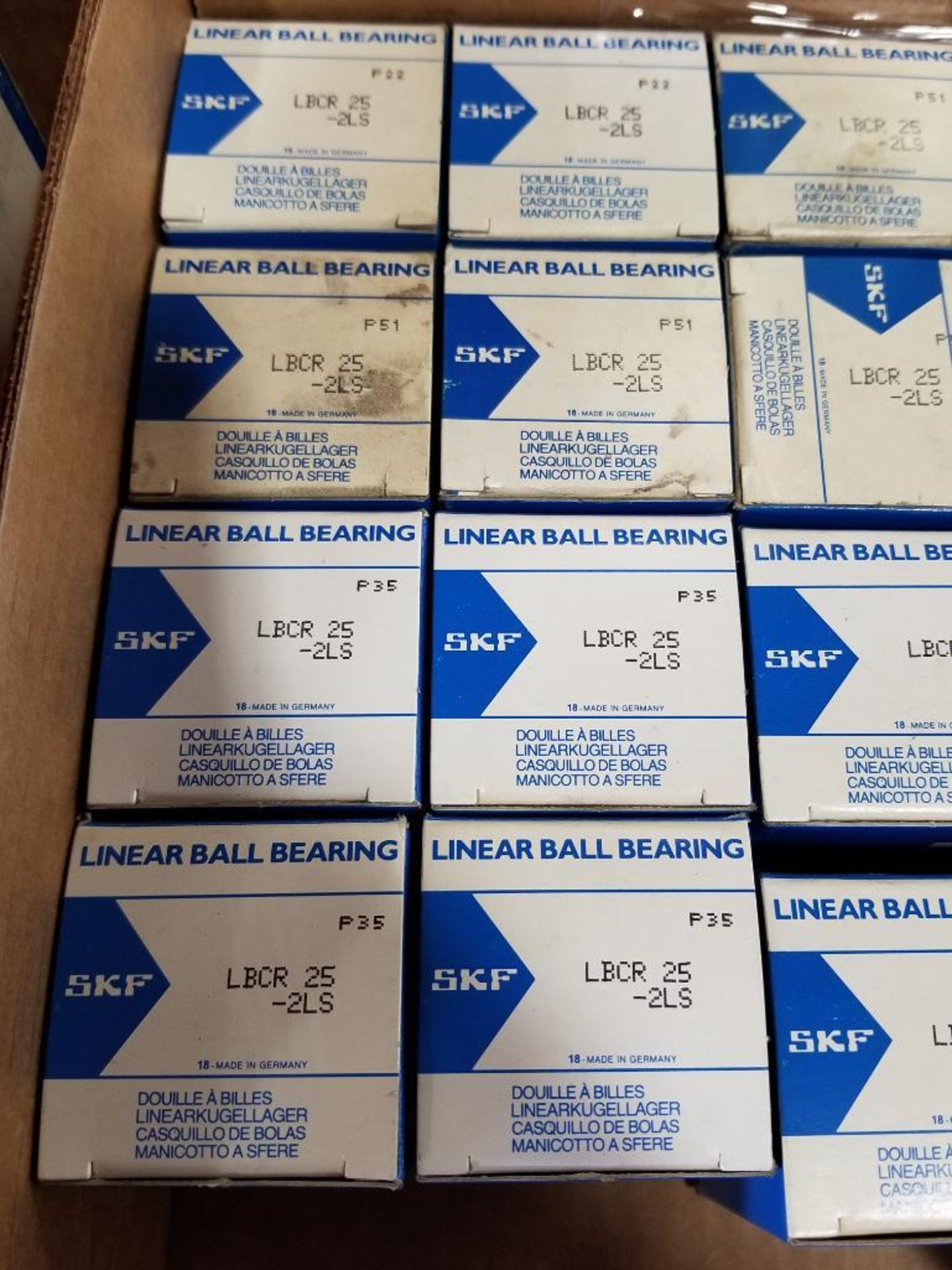 Qty 25 - SKF linear bearings. Part number LBCR-25-2LS. New in box. - Image 2 of 6