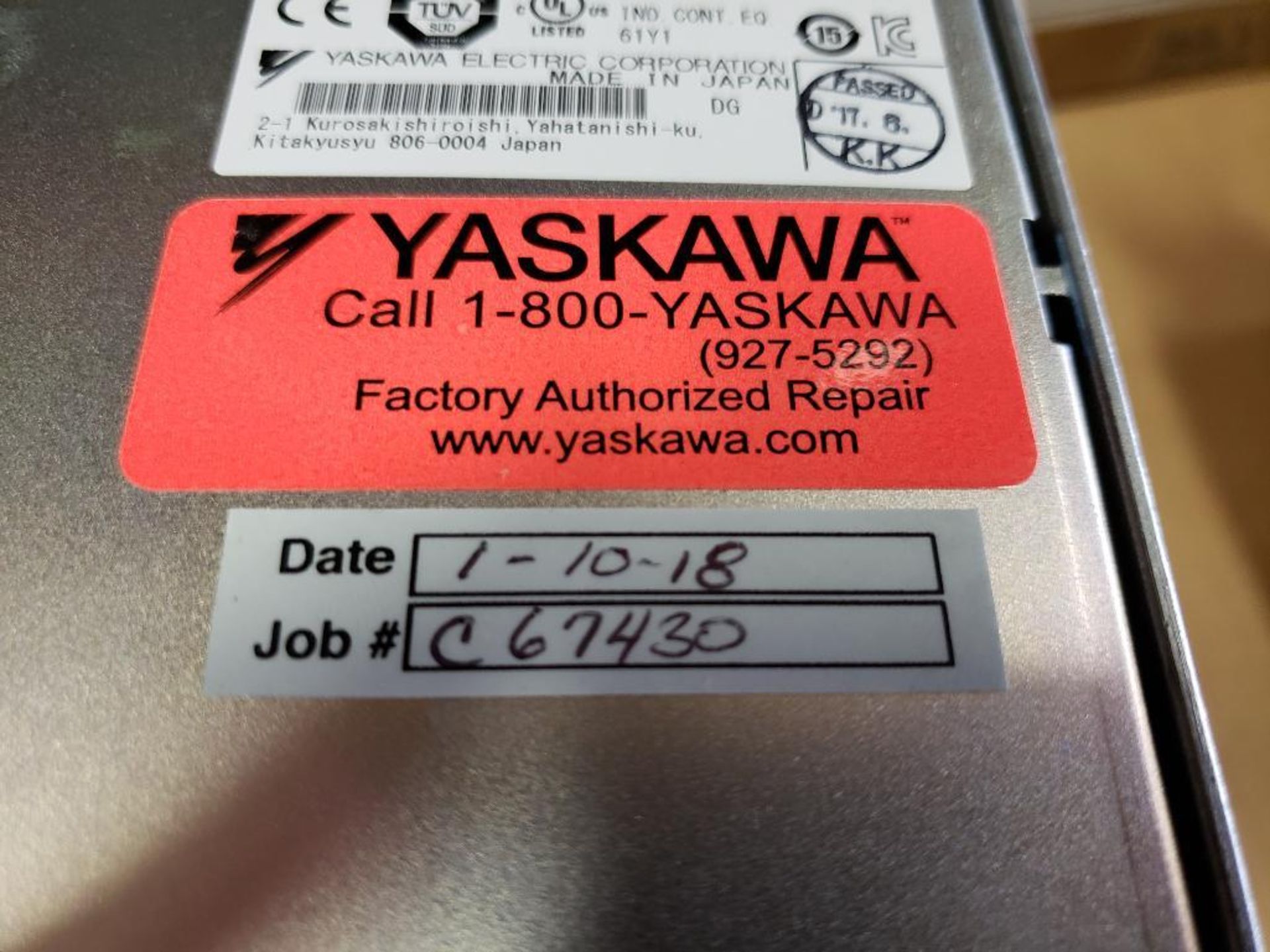 Yasakawa servopack drive. Model SGDV-120D01A002000. - Image 5 of 6