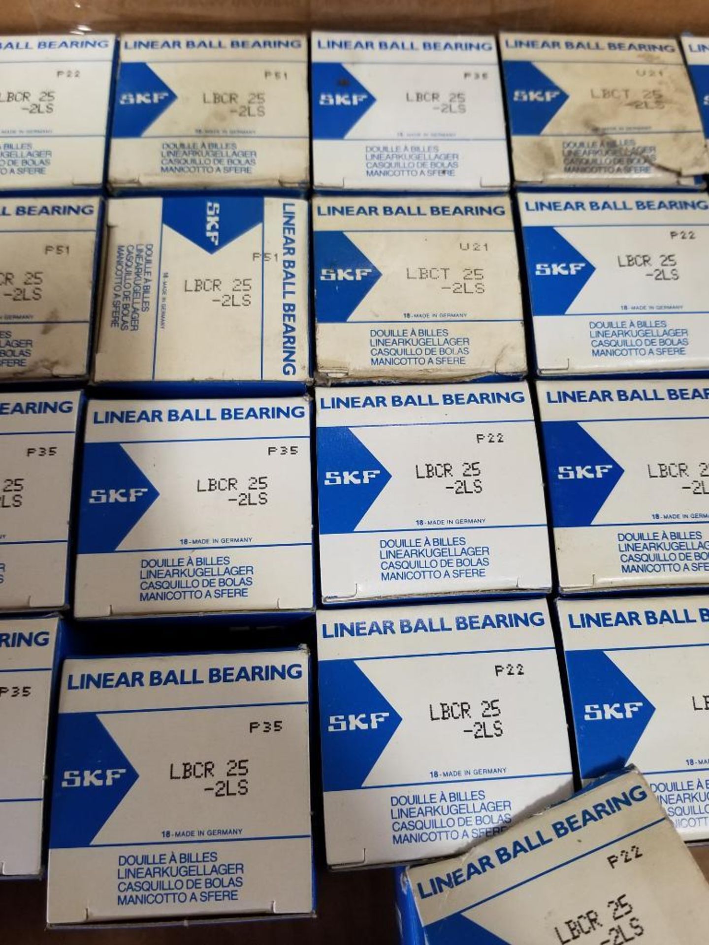 Qty 25 - SKF linear bearings. Part number LBCR-25-2LS. New in box. - Image 3 of 6