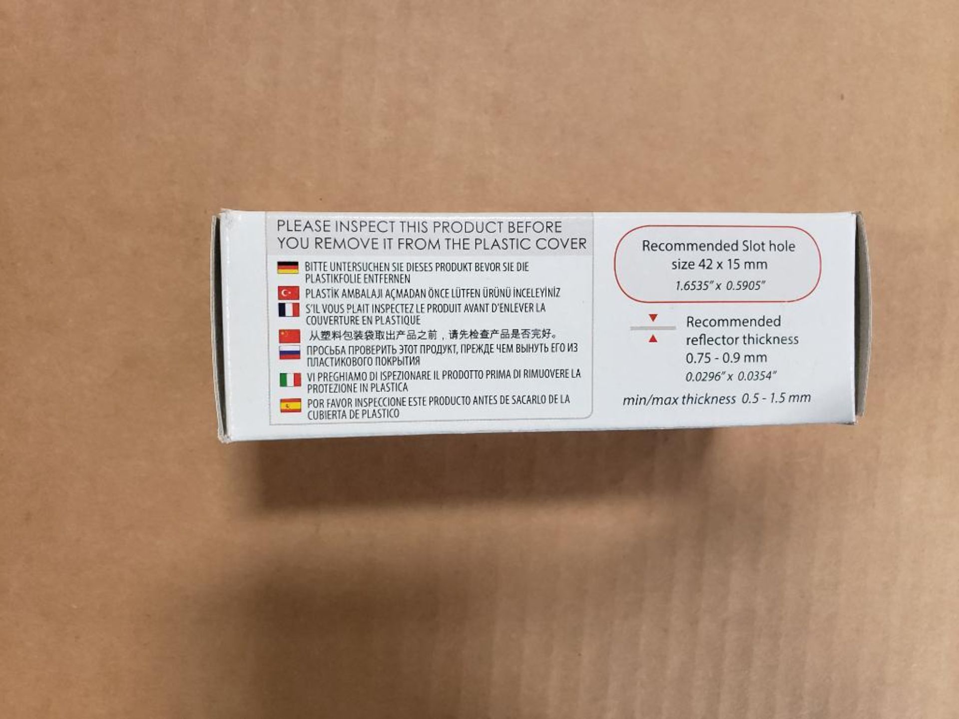 Qty 24 - Ceramicx infrared heating element. New in box. - Image 6 of 7