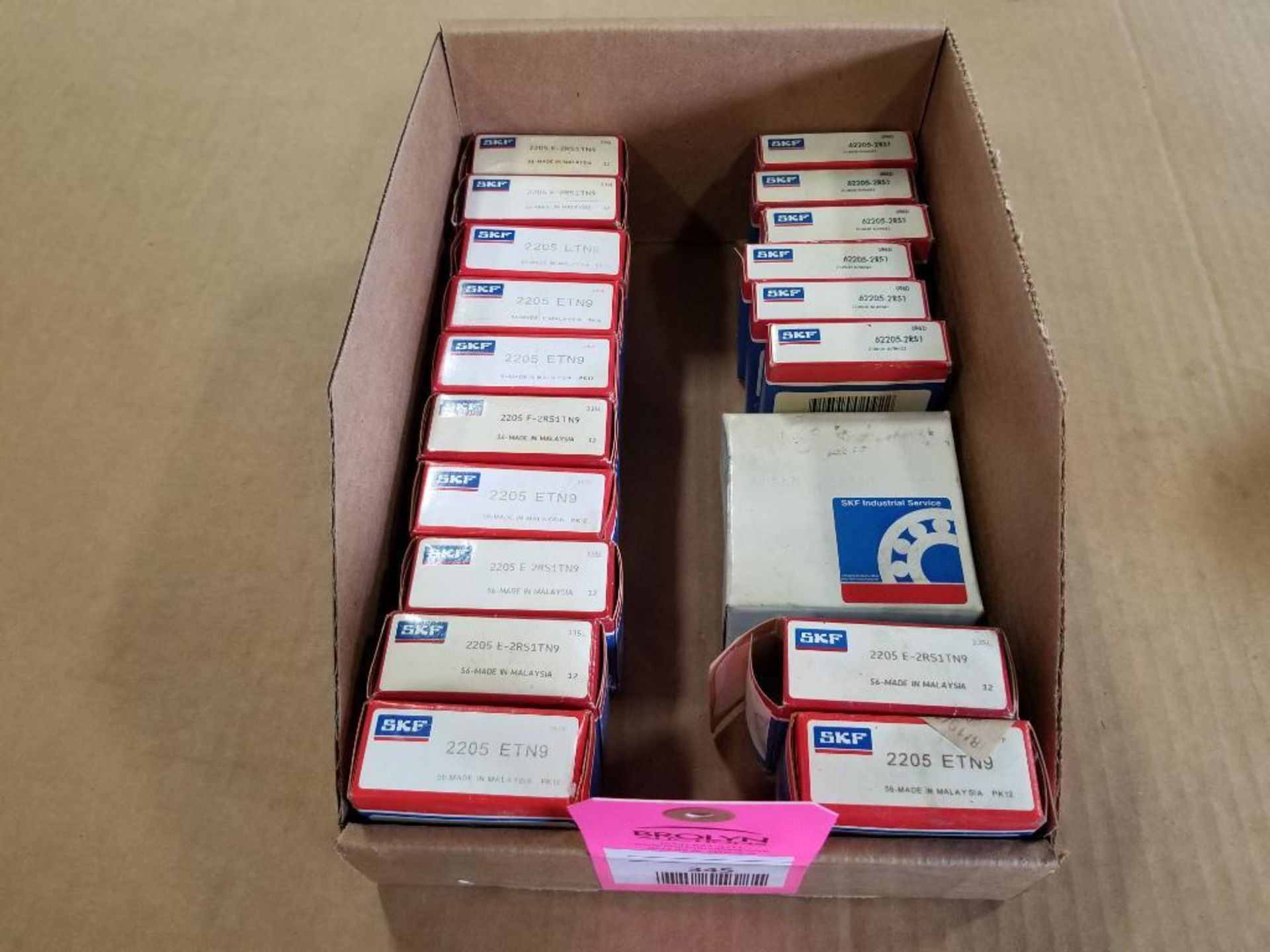 Large qty of SKF bearings. New in box.