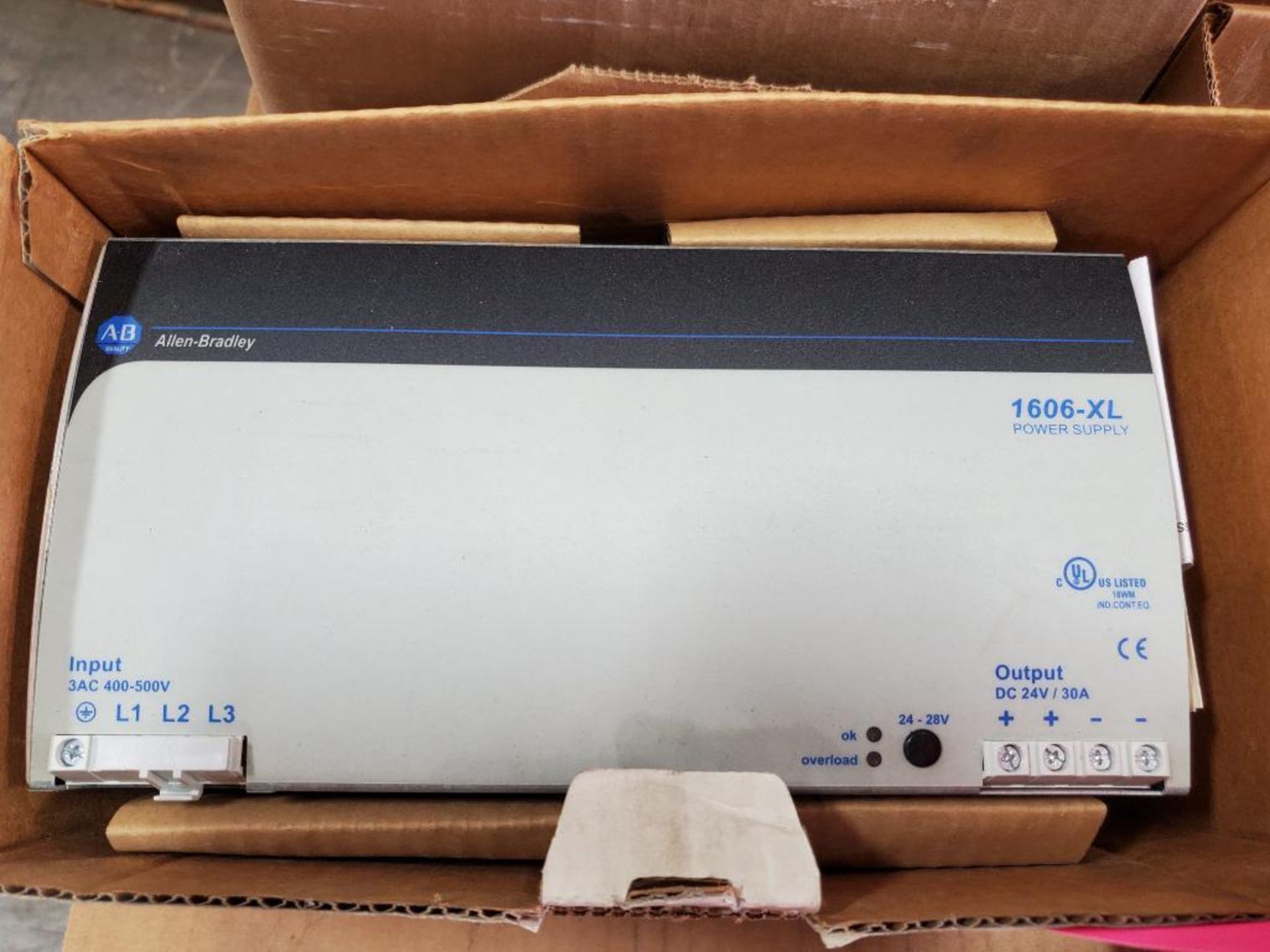 Allen Bradley power supply. Catalog number 1606-XL720E-3. New in box. - Image 2 of 5