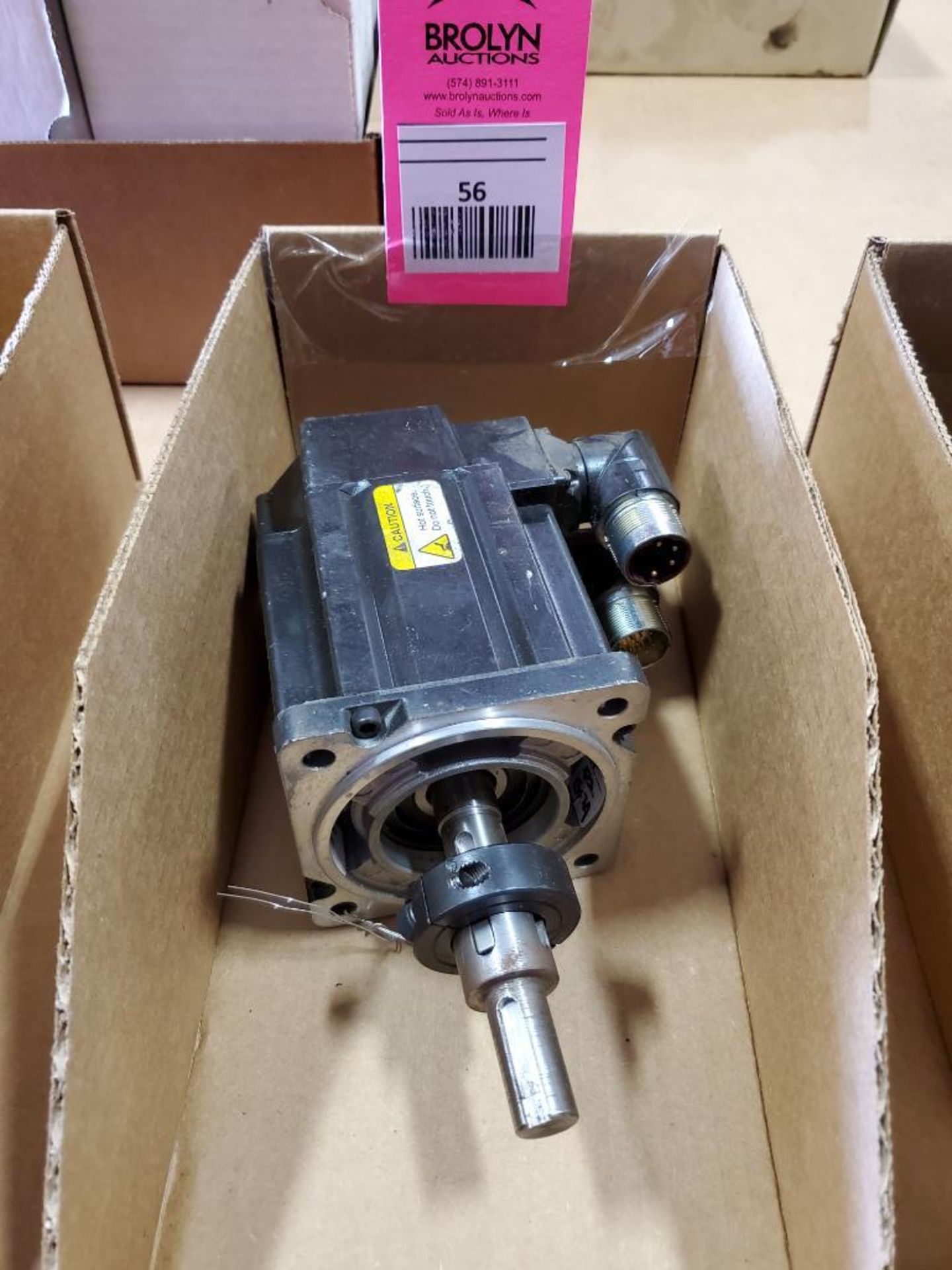 Allen Bradley servo motor. Catalog MPL-A310P-HJ72AA.