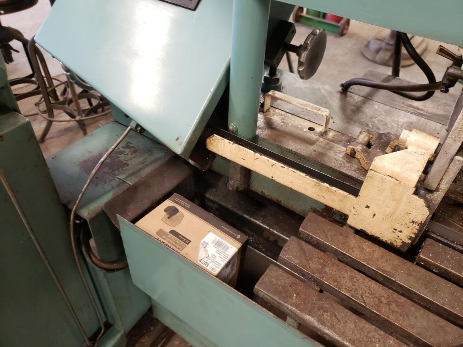 WF Wells Band Saw. Model W9. Serial number A490W731832. Includes new coolant pump. - Image 5 of 9