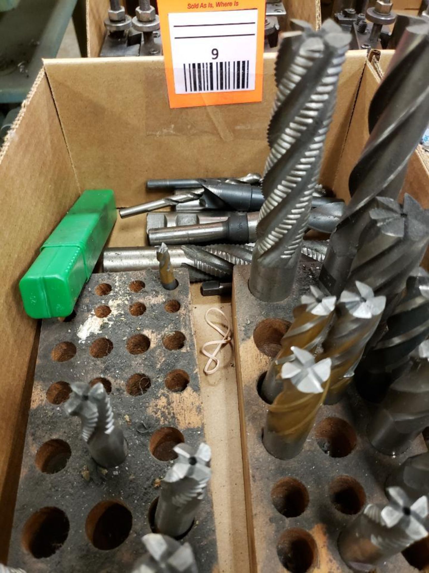 Assorted end mills and consumable tooling. - Image 2 of 3