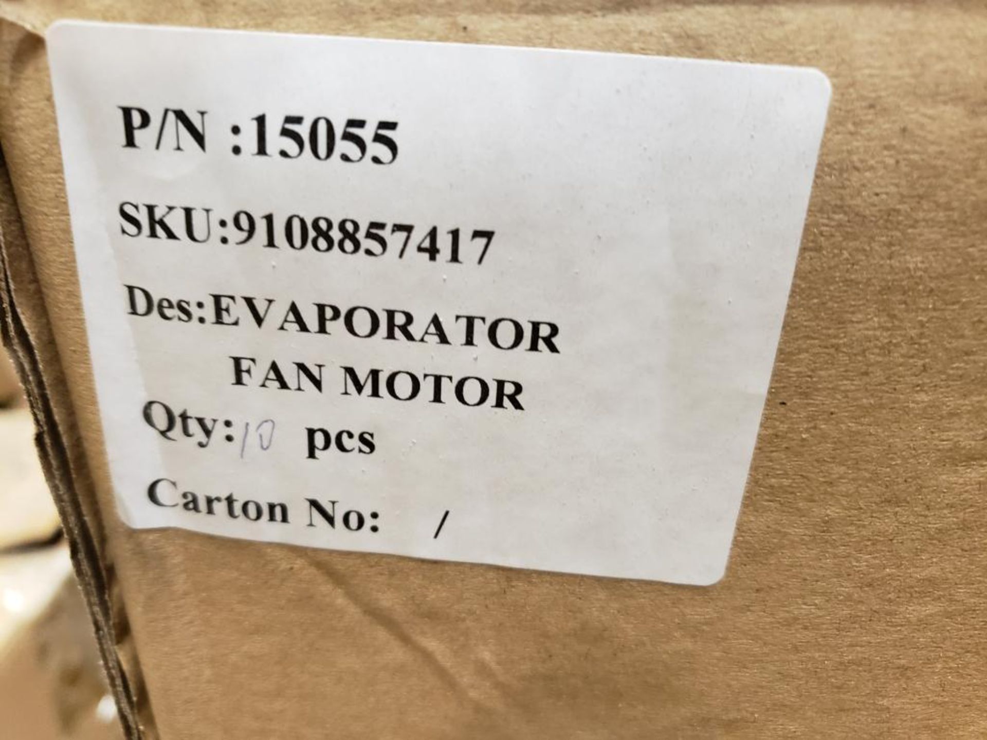 Qty 10 - Replacement evaporator motor. Part number YYF95-70-402. Dometic part number 15055. New. - Image 3 of 4